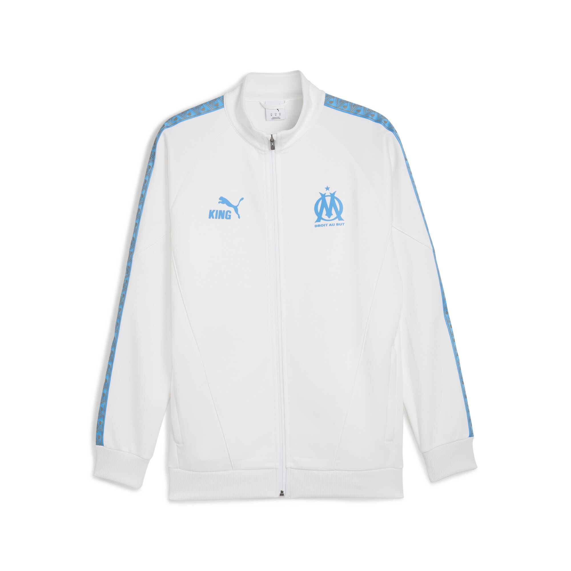 PUMA Sweatjacke "Olympique de Marseille KING Anthem Jacke Herren" günstig online kaufen