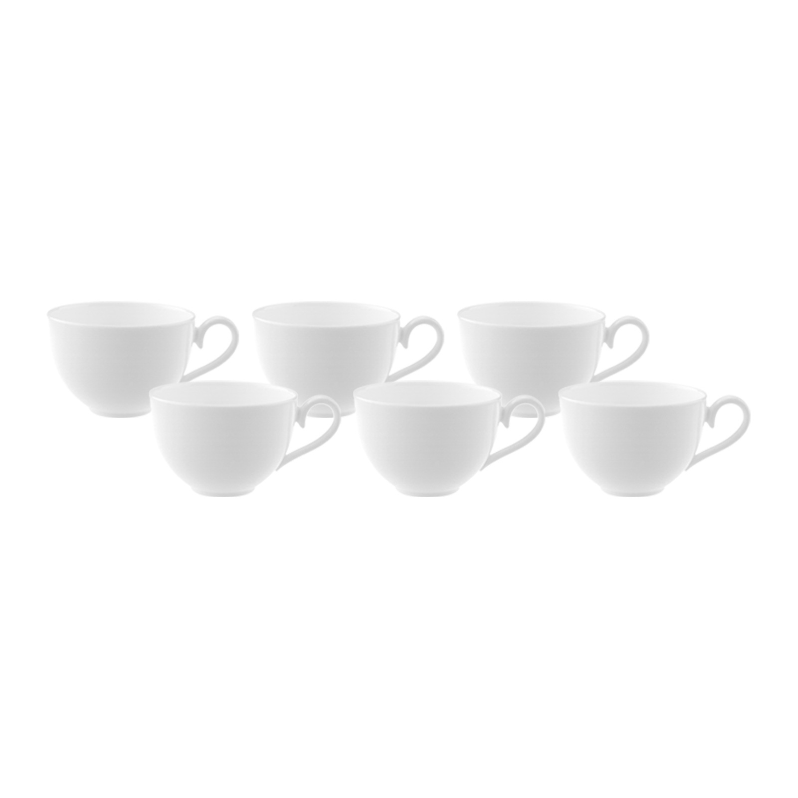 Villeroy & Boch Tasse "Kaffee- Obertasse Royal 200 ml 6er Set weiß" günstig online kaufen