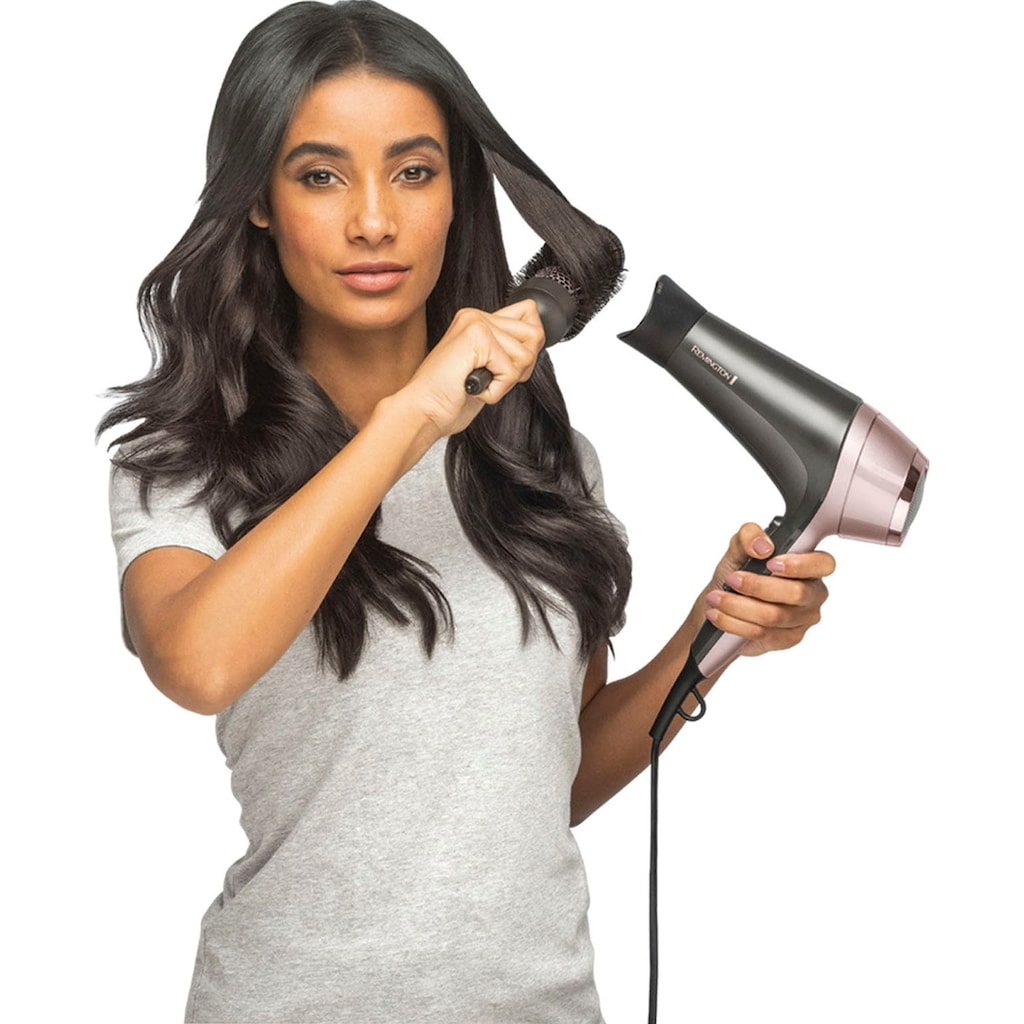 Remington Haartrockner »Curl & Straight Confidence (D5706)«, 2200 W, 3 Aufsätze