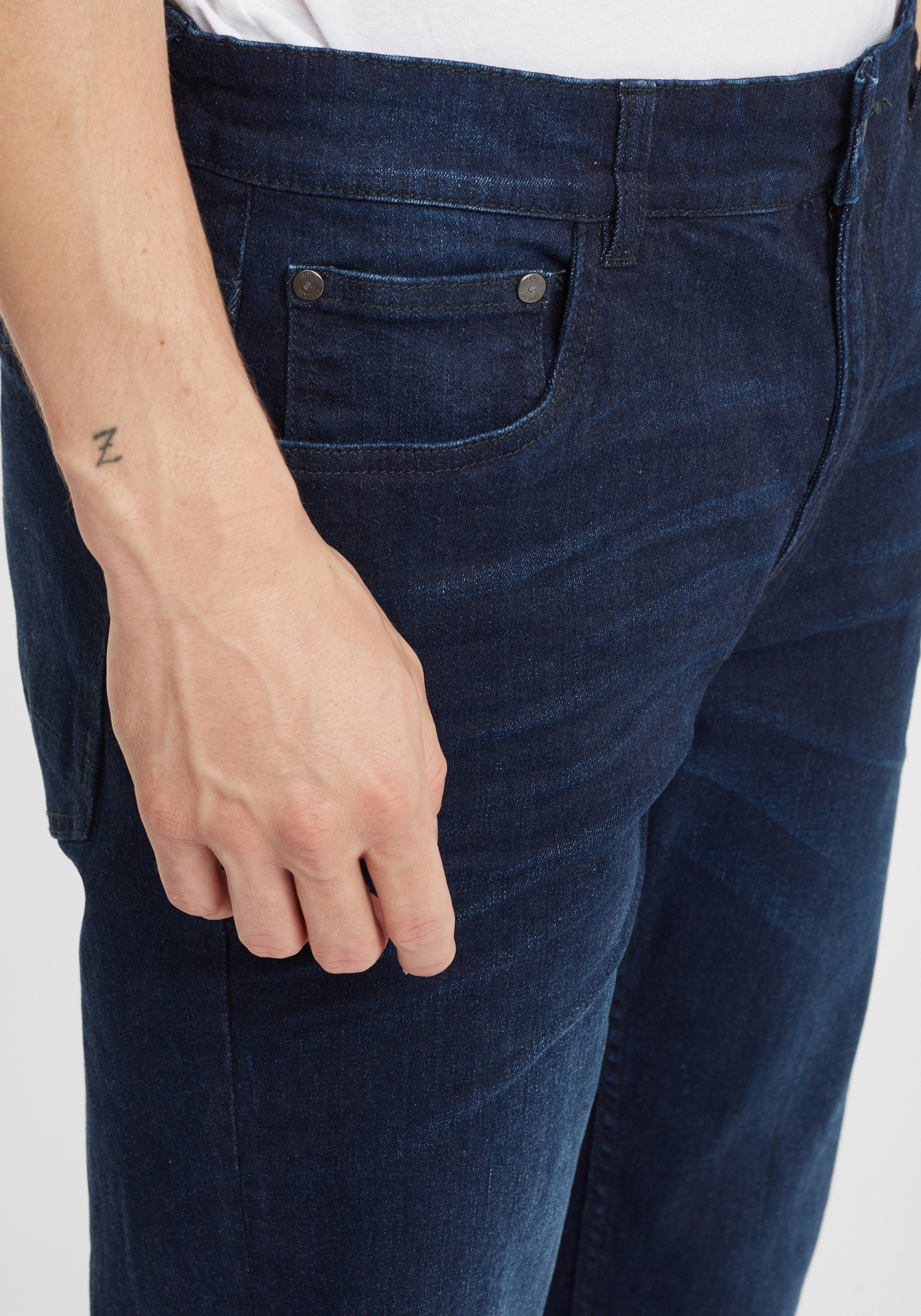 Solid Regular-fit-Jeans "Regular-fit-Jeans SDFinlay"