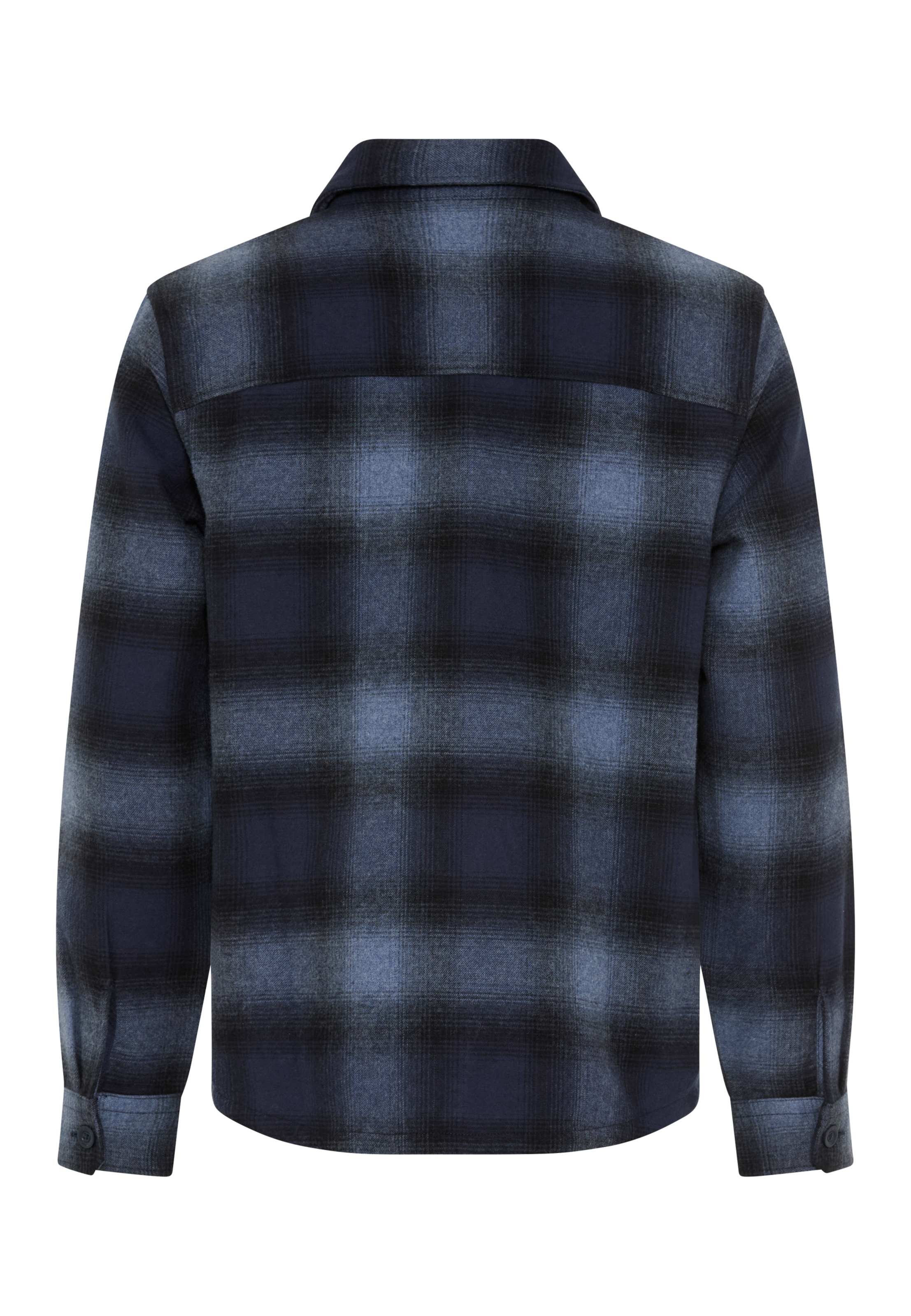 Brax Sweatjacke »Style SANTIAGO« Flanell: Kariertes Overshirt im Baumwollmix