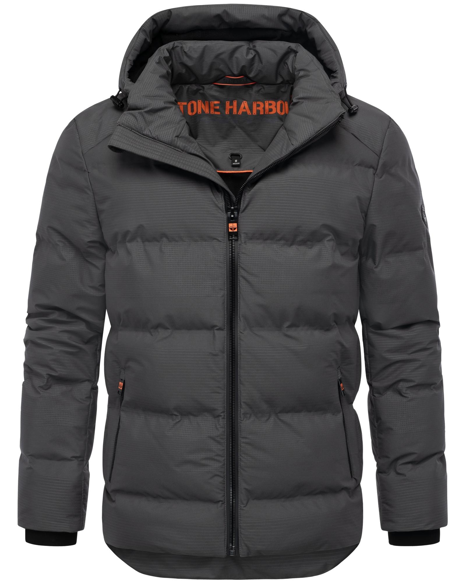 Stone Harbour Steppjacke »Gavriloo XX« mit Kapuze Gesteppte Winterjacke mit abnehmbarer Kapuze