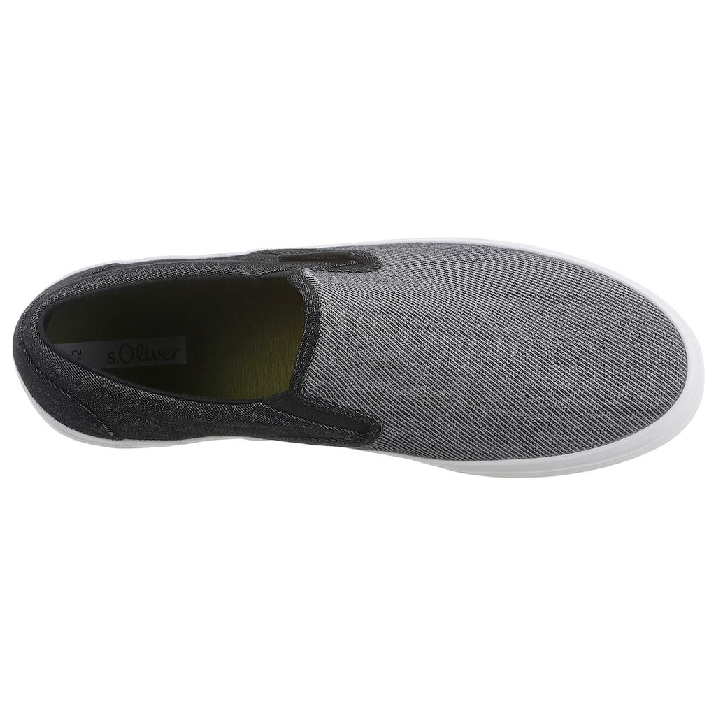 s.Oliver Slip-On Sneaker, mit Soft Foam-Dämpfung