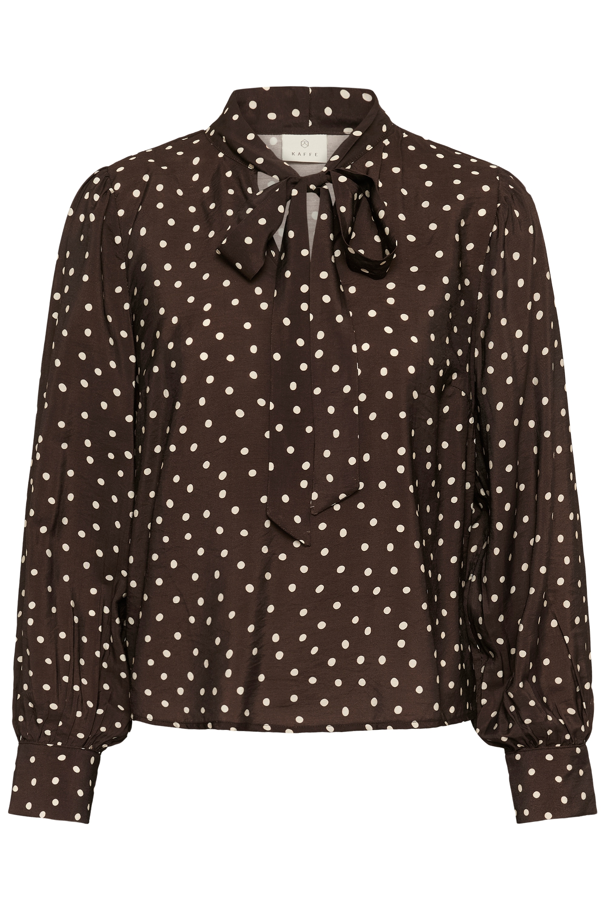 KAFFE Kurzarmbluse "Damen Bluse kurzarm KAdotte"