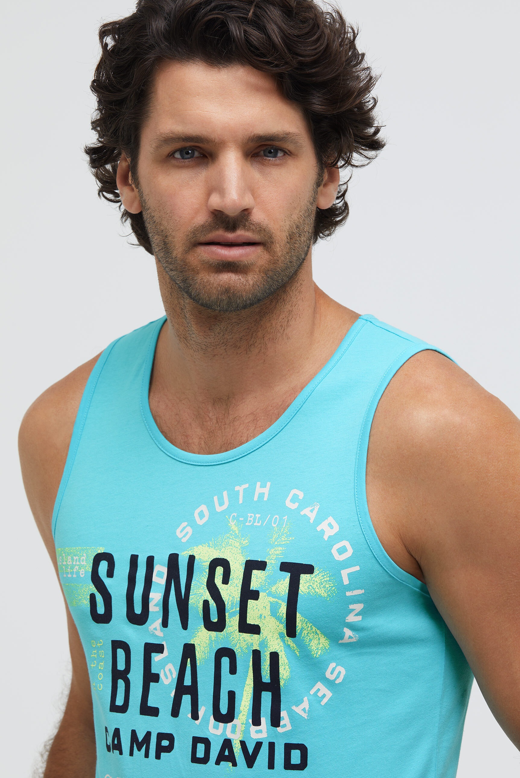 CAMP DAVID Tanktop aus Baumwolle