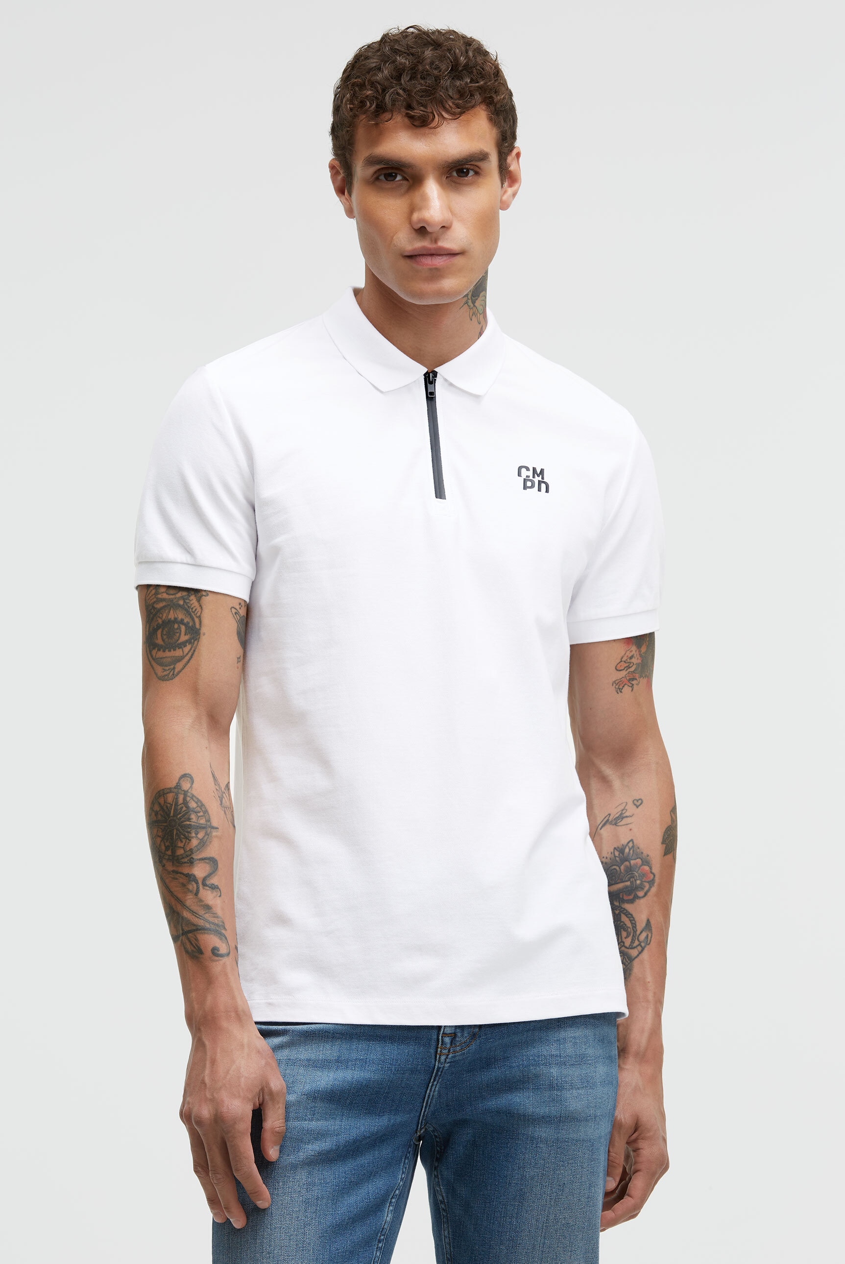 CMPD Poloshirt mit Baumwolle günstig online kaufen