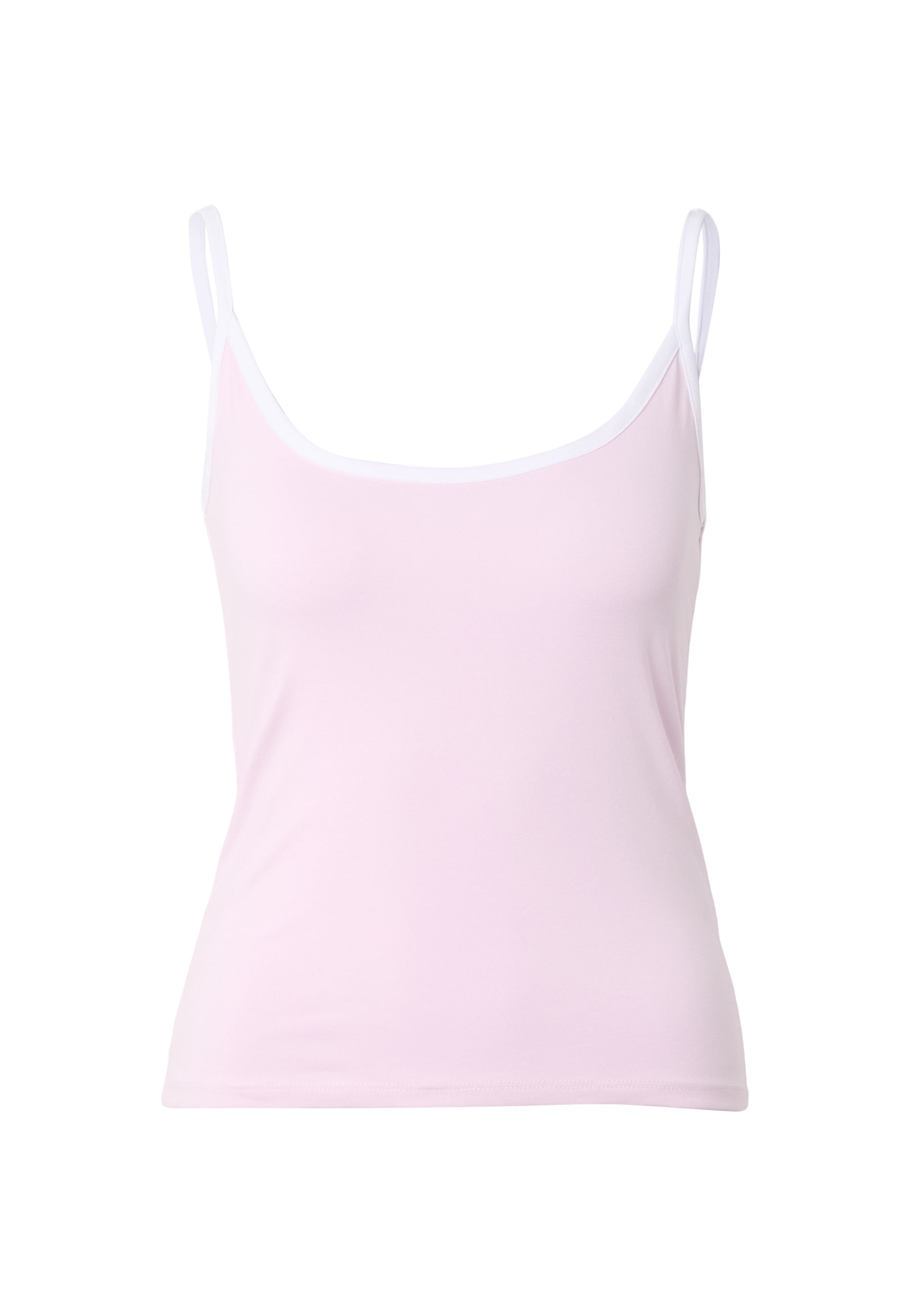 URBAN CLASSICS Tanktop »Urban Classics Ladies Contrast Basic Top 2-Pack«
