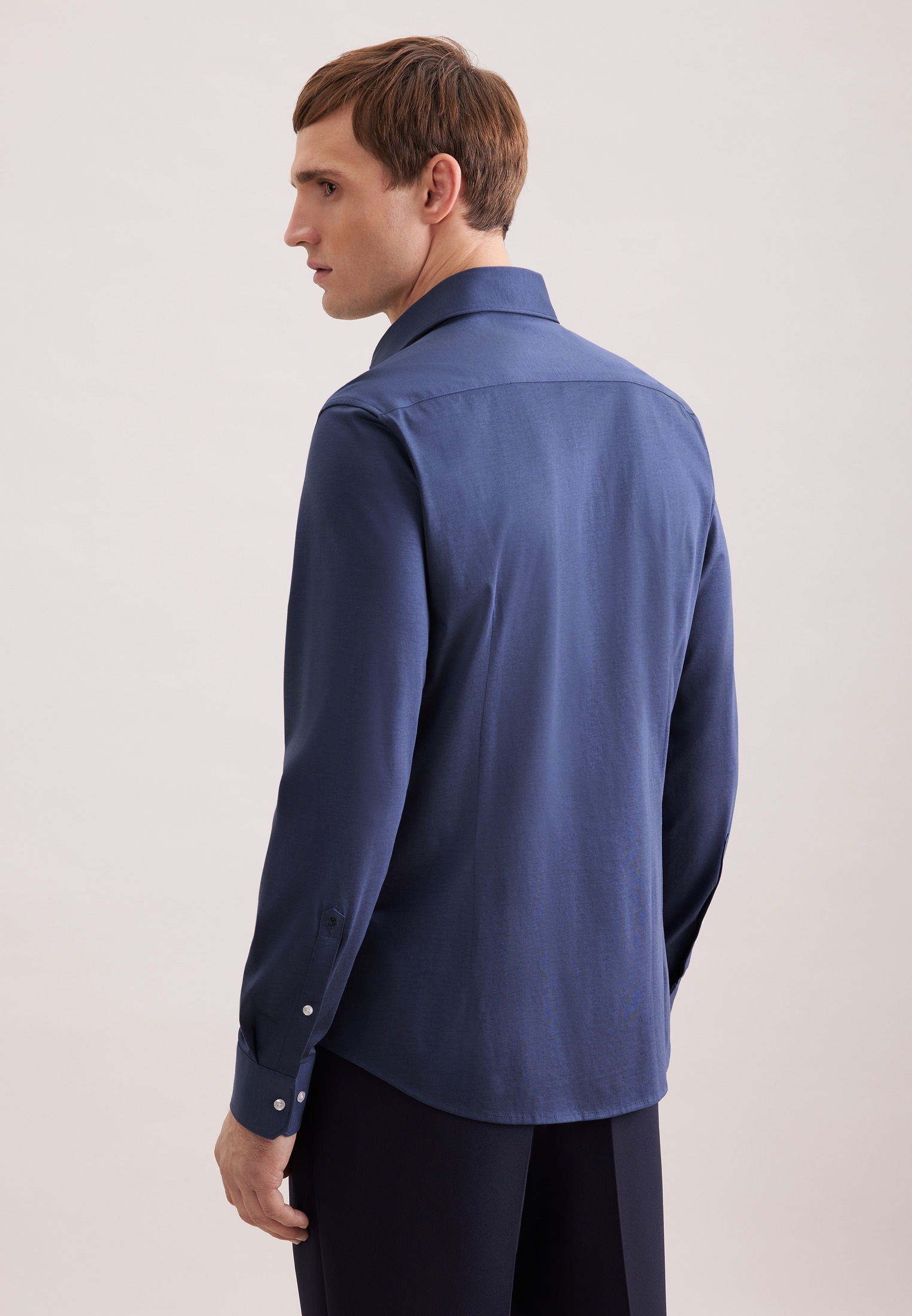 seidensticker Businesshemd "Schwarze Rose" Slim 1/1 Kentkragen Uni günstig online kaufen