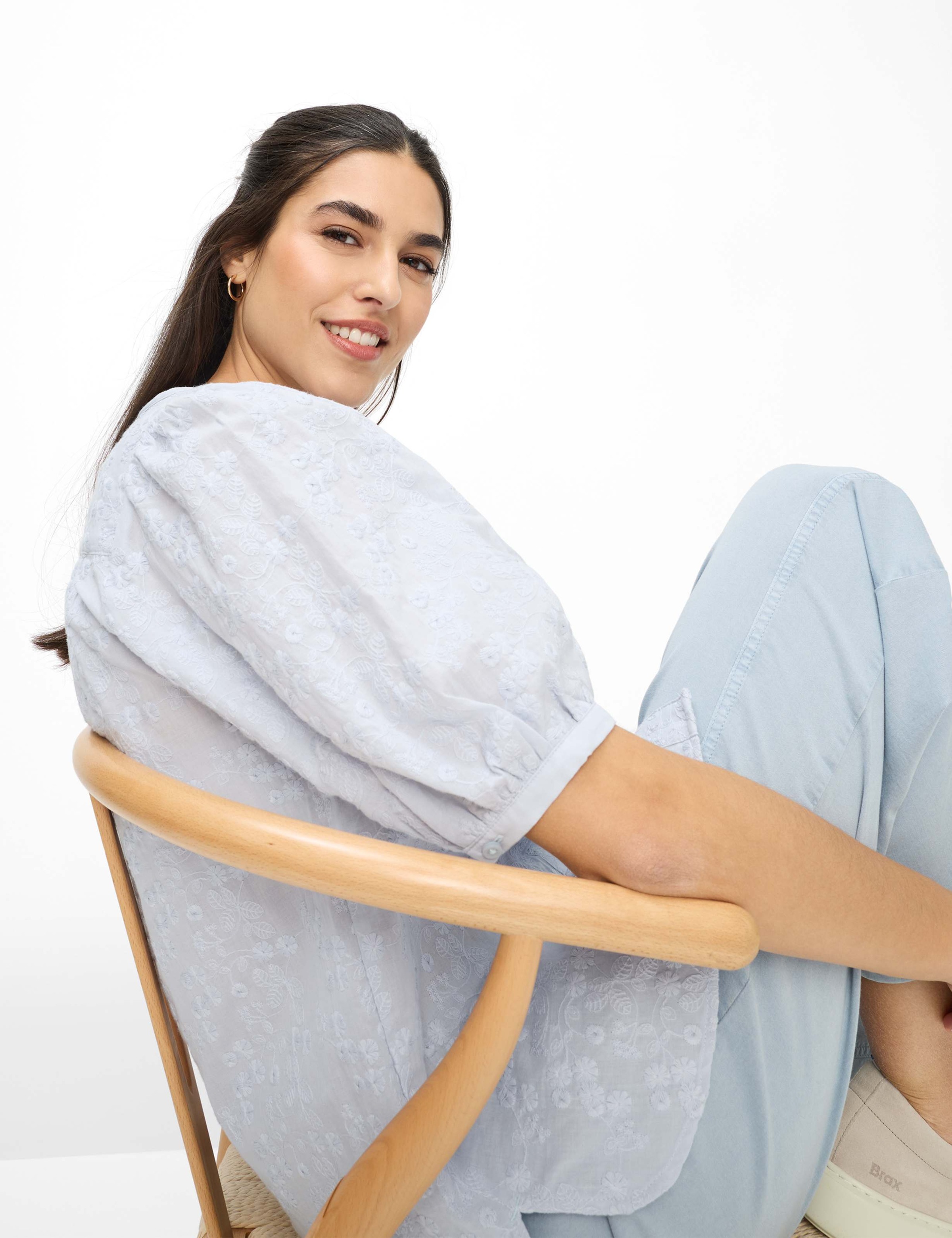 Brax Kurzarmbluse »Style VEA«