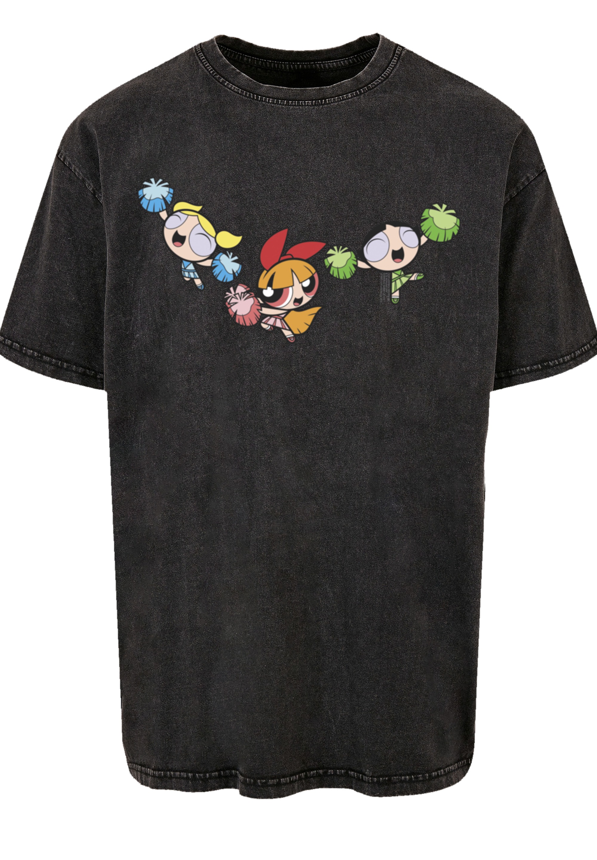 F4NT4STIC T-Shirt »Powerpuff Girls Cheerleaders«, Premium Qualität