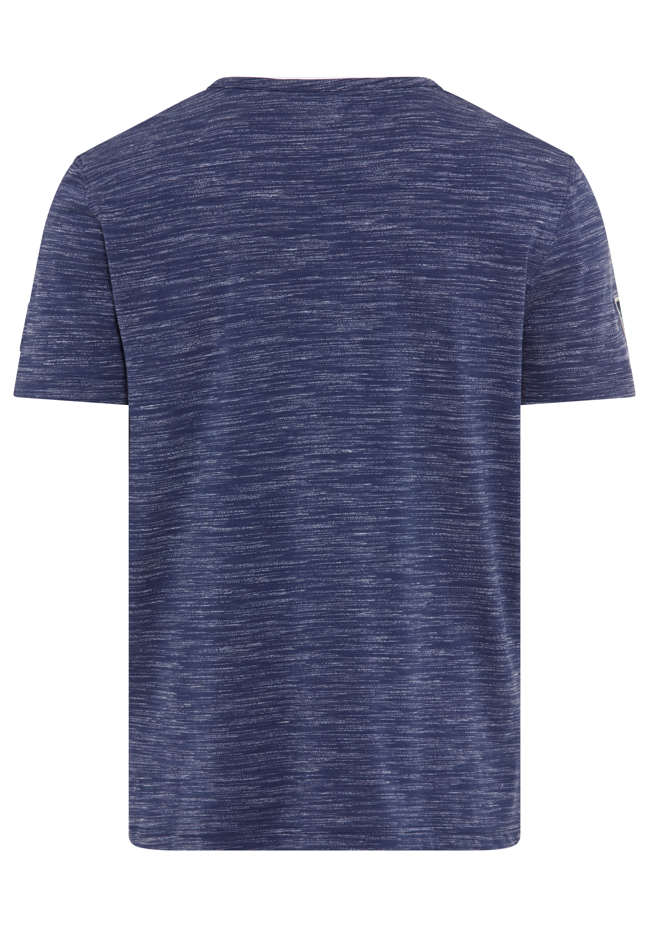 DELMAO Henleyshirt »Neue Kollektion!«, mit Badge