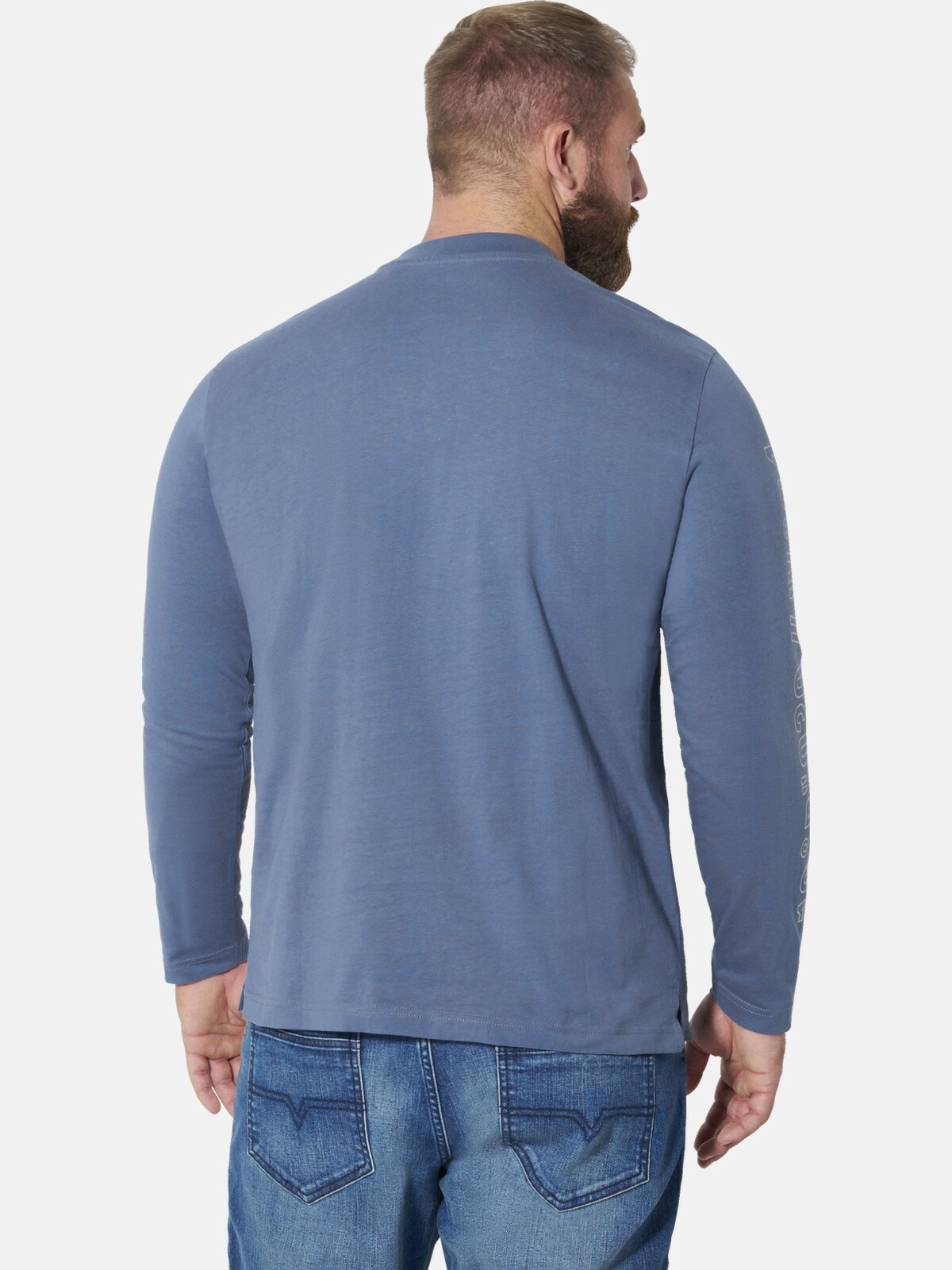 Jan Vanderstorm Langarm-Poloshirt »3er Pack Langarmshirt NORGARD«