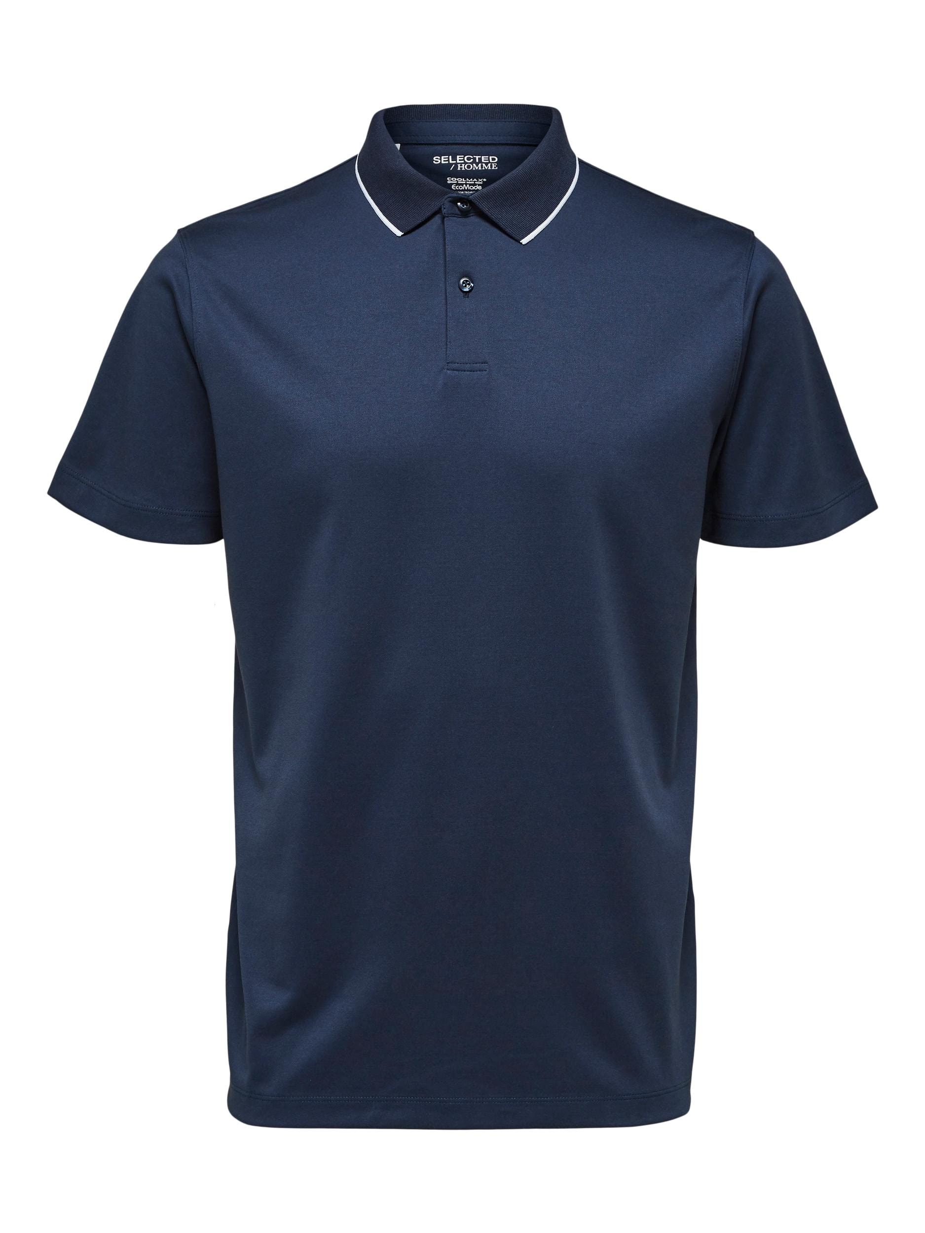 SELECTED HOMME Poloshirt SLHLEROY COOLMAX SS POLO NOOS günstig online kaufen