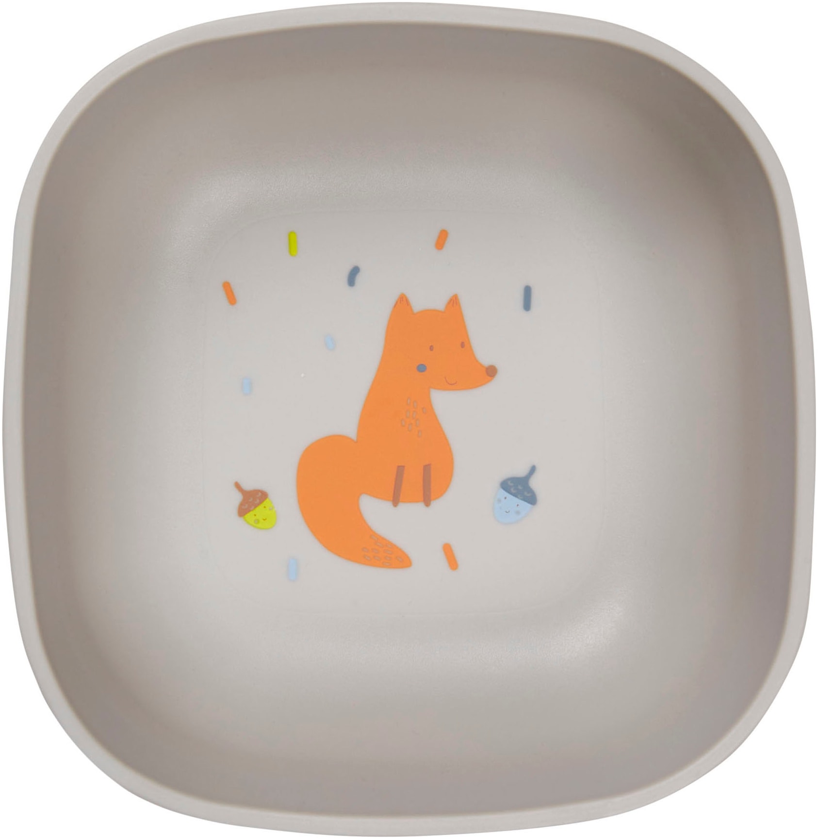 Sterntaler® Kindergeschirr-Set »Fuchs Filou, eckig«