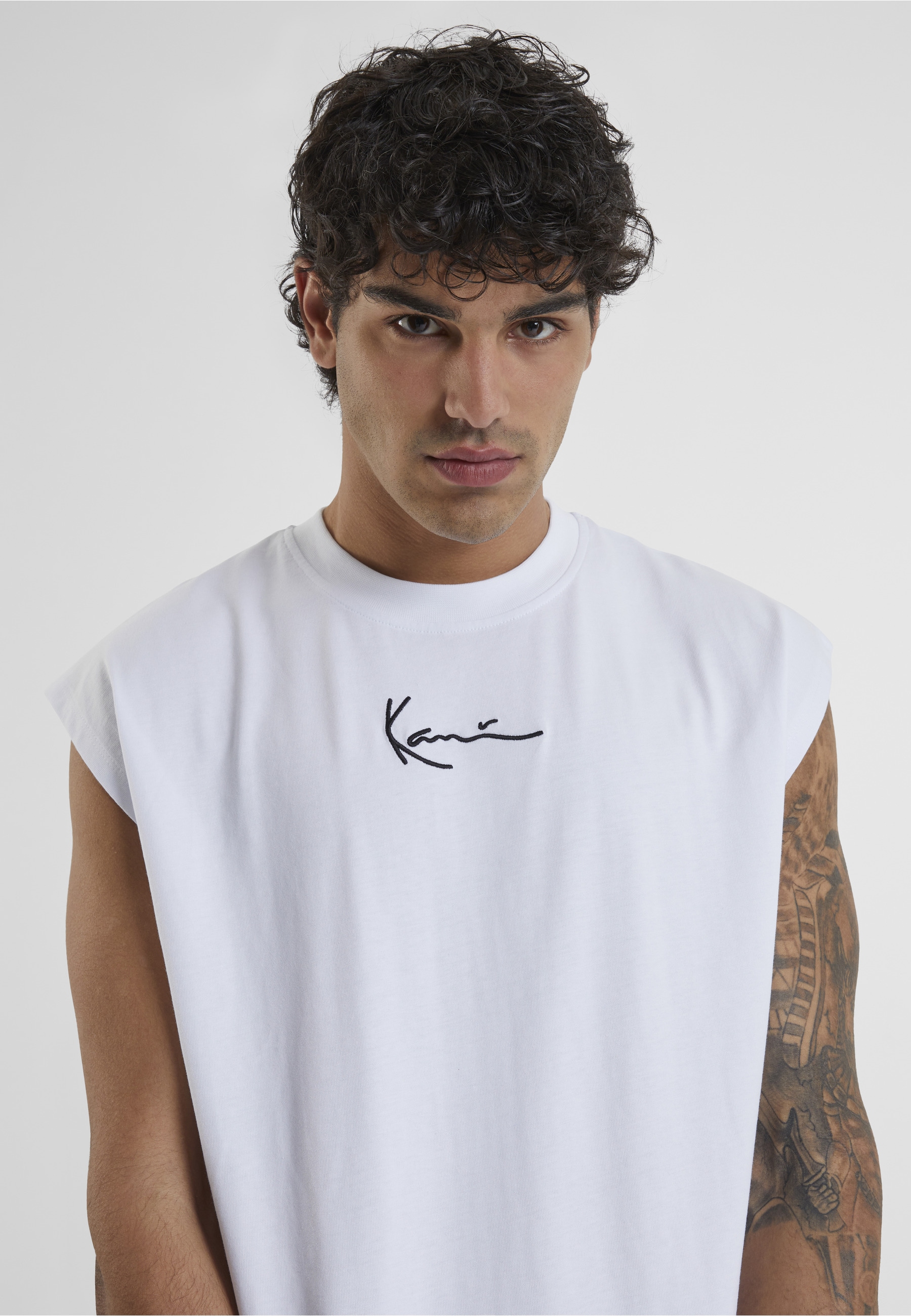 Karl Kani T-Shirt »Karl Kani Herren KM222-103-1 KK 2 Pack Sleeveless Tee« 1 Stk.