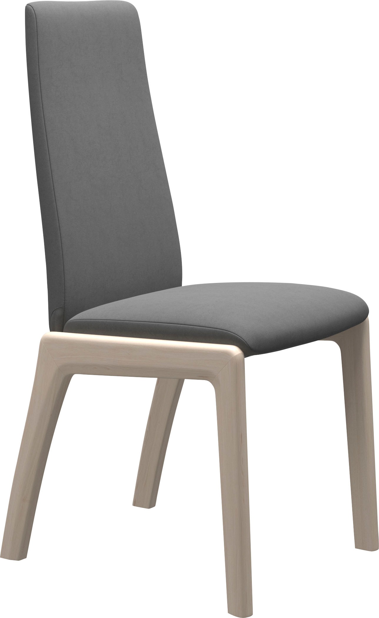 Stressless® Polsterstuhl »Laurel«, Microfaser DINAMICA, Low Back, Größe L, mit abgerundeten Beinen in Eiche gekalkt