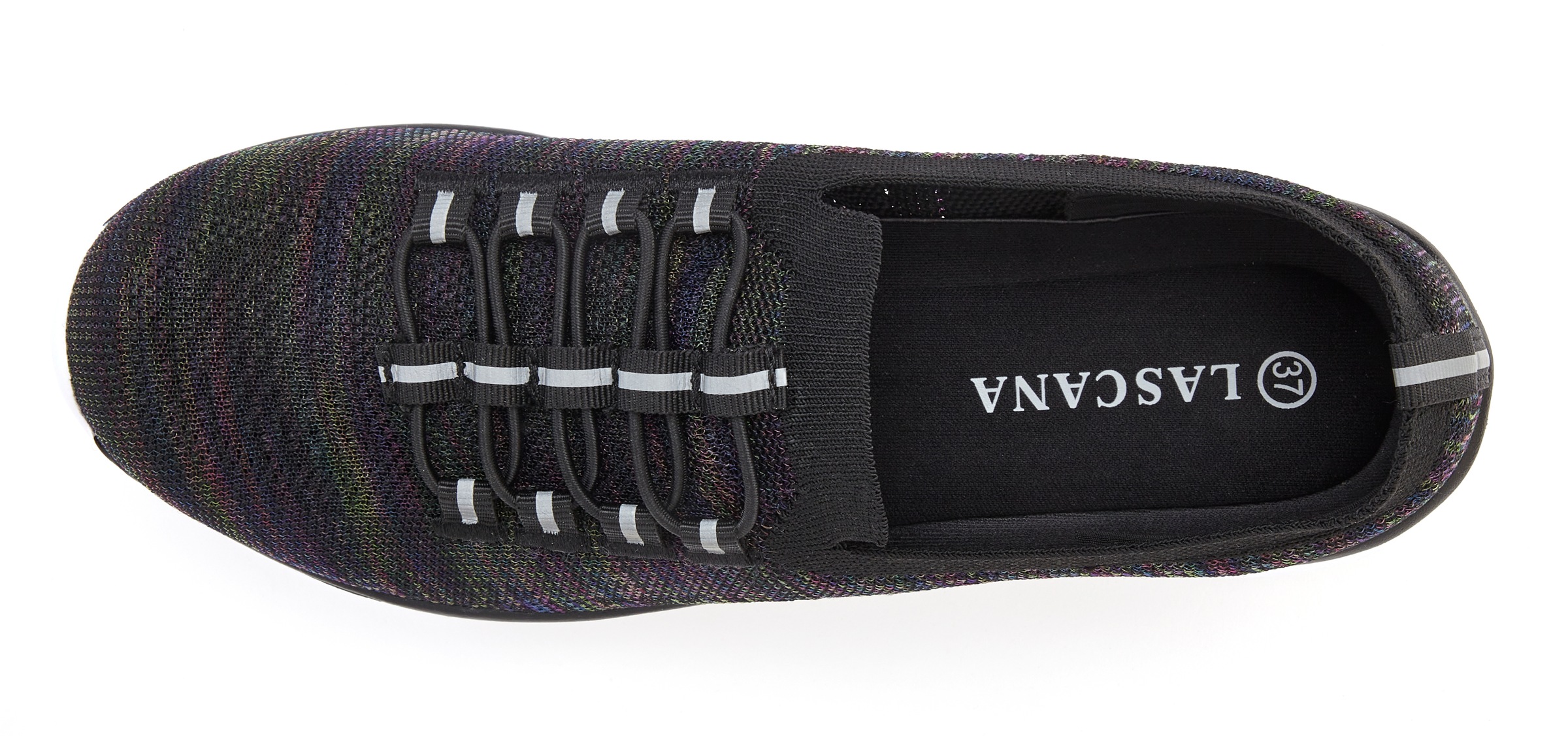 LASCANA Sneaker "Slipper, Halbschuh" aus leichtem Textil-Material VEGAN günstig online kaufen