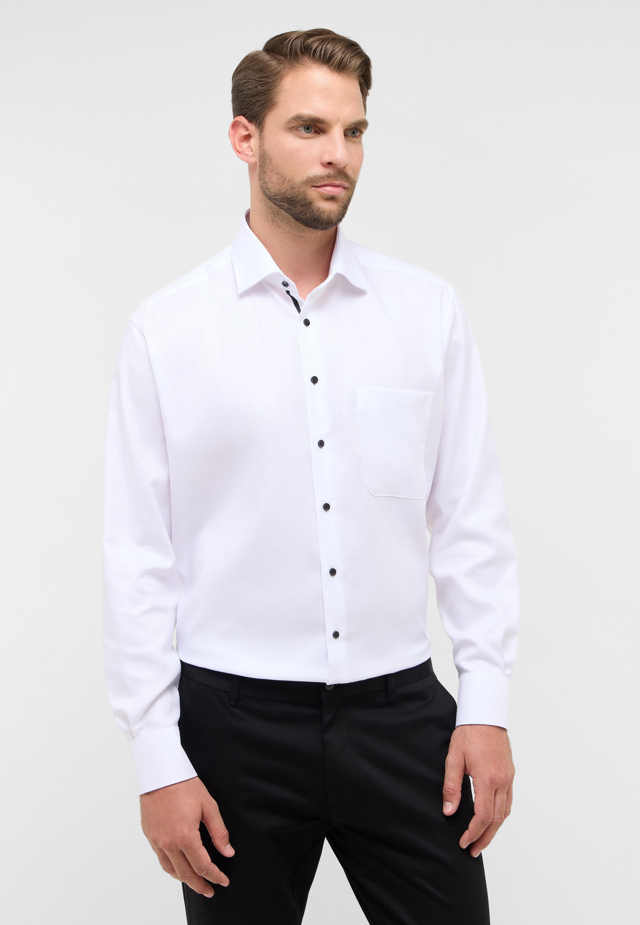 Eterna Langarmhemd "COMFORT FIT", NON IRON (bügelfrei) günstig online kaufen