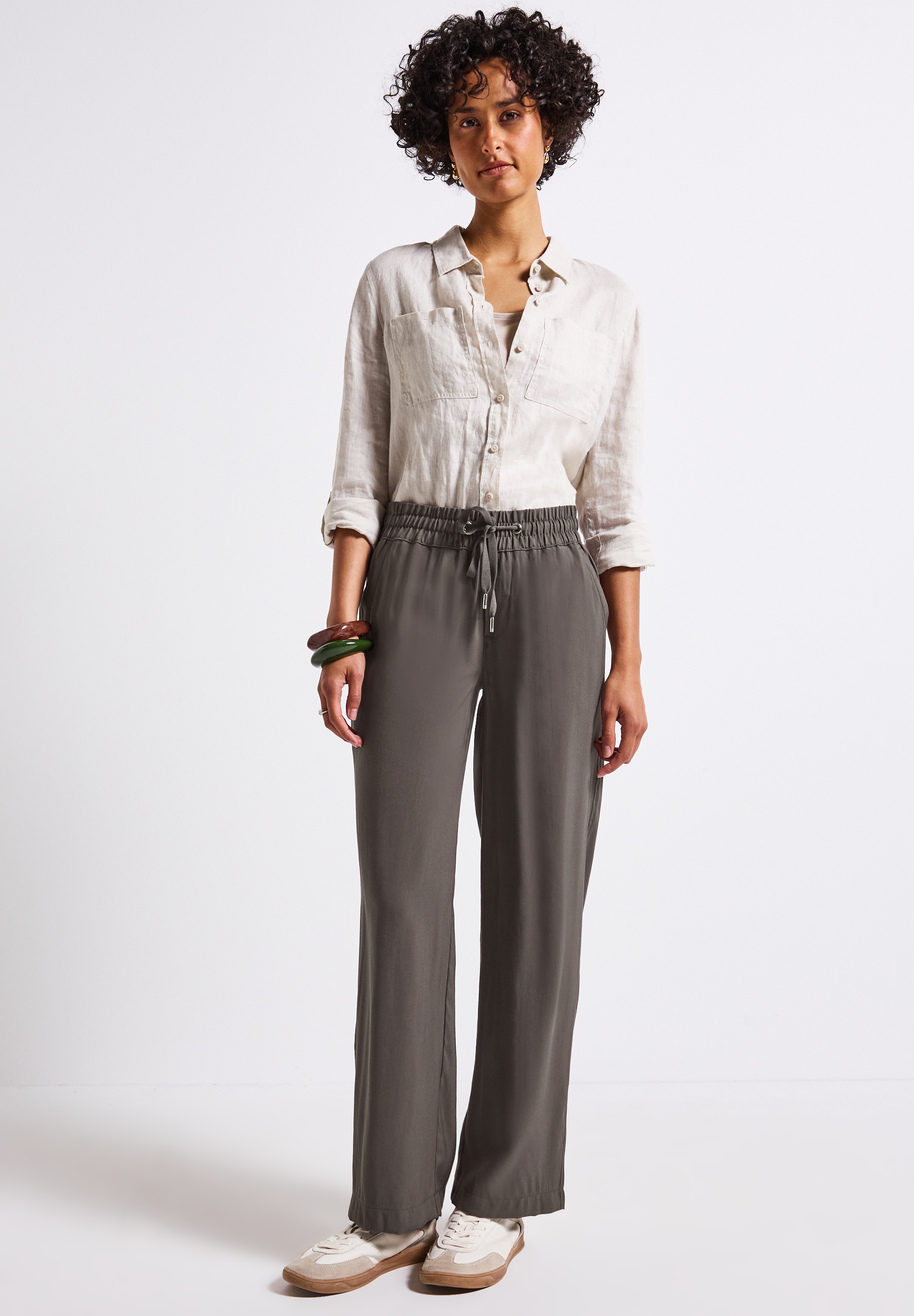 STREET ONE Bermudas, Middle Waist