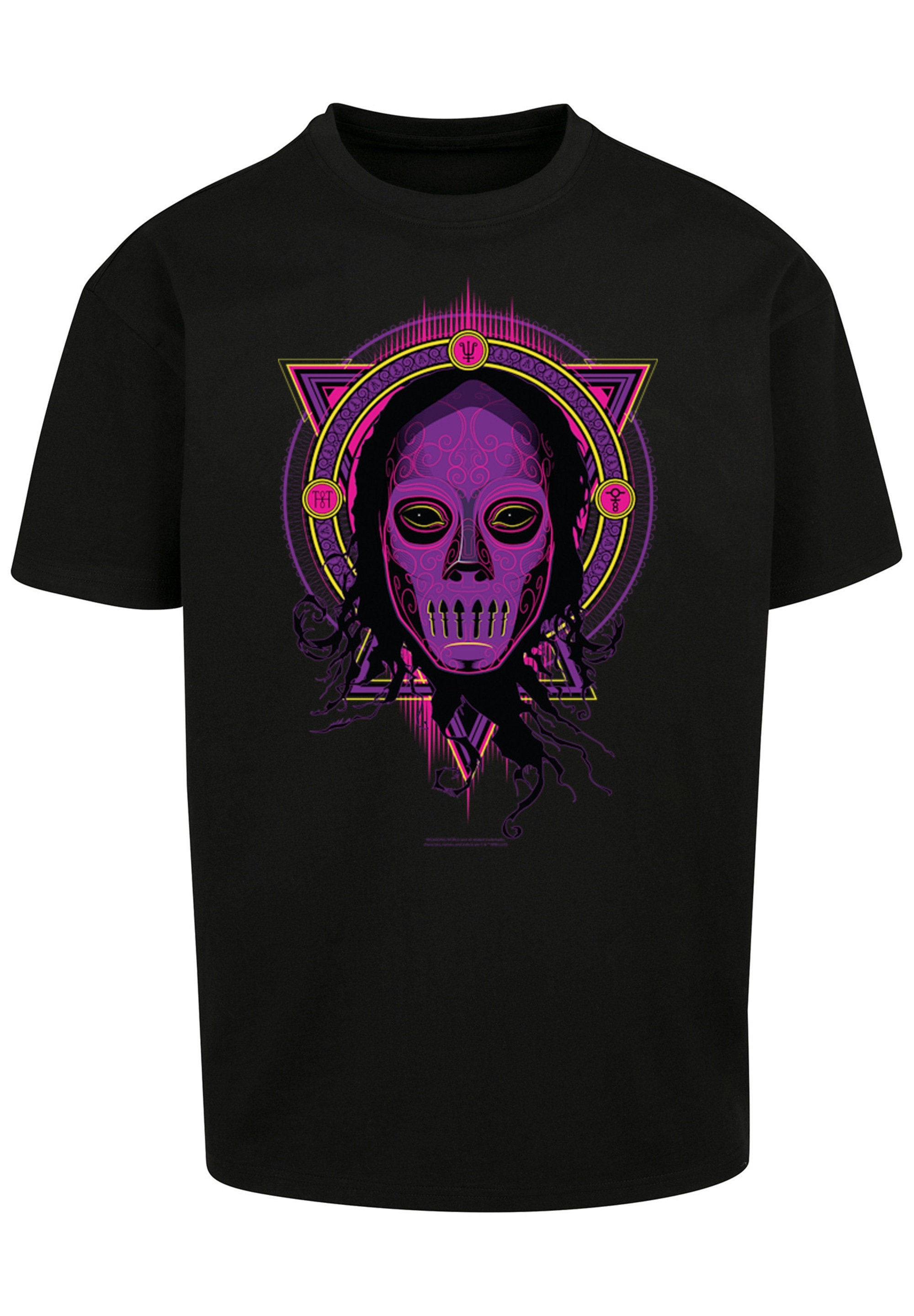 F4NT4STIC T-Shirt »Harry Potter Neon Death Eater« Print
