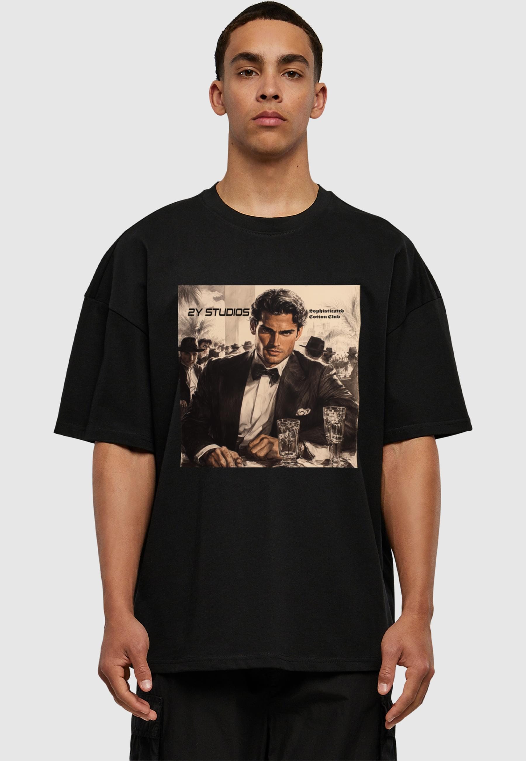 2Y Studios T-Shirt »2Y Studios Sophisticated Cotton Club Tee«, (1 tlg.)