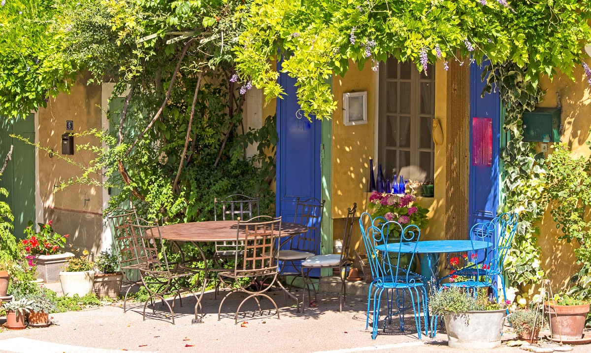 Papermoon Fototapetas »Provence Cafe Shop«