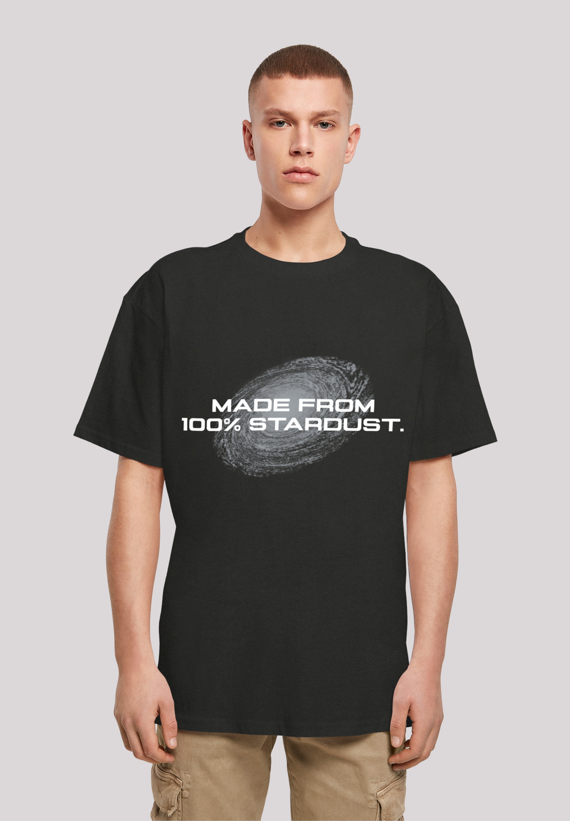 F4NT4STIC T-Shirt »PHIBER SpaceOne MADE FROM 100% STARDUST«, Print