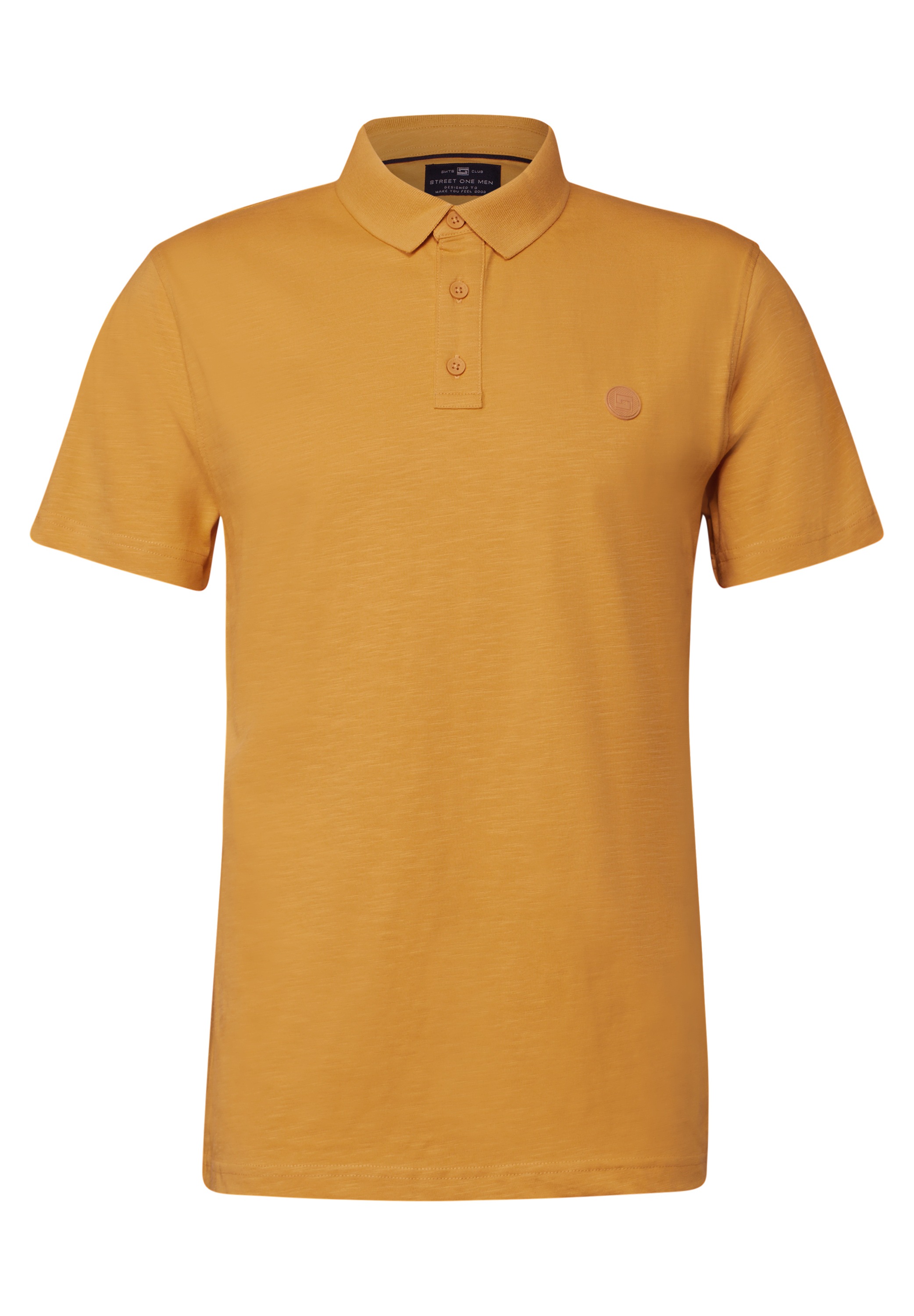 STREET ONE MEN Poloshirt, aus reiner Baumwolle
