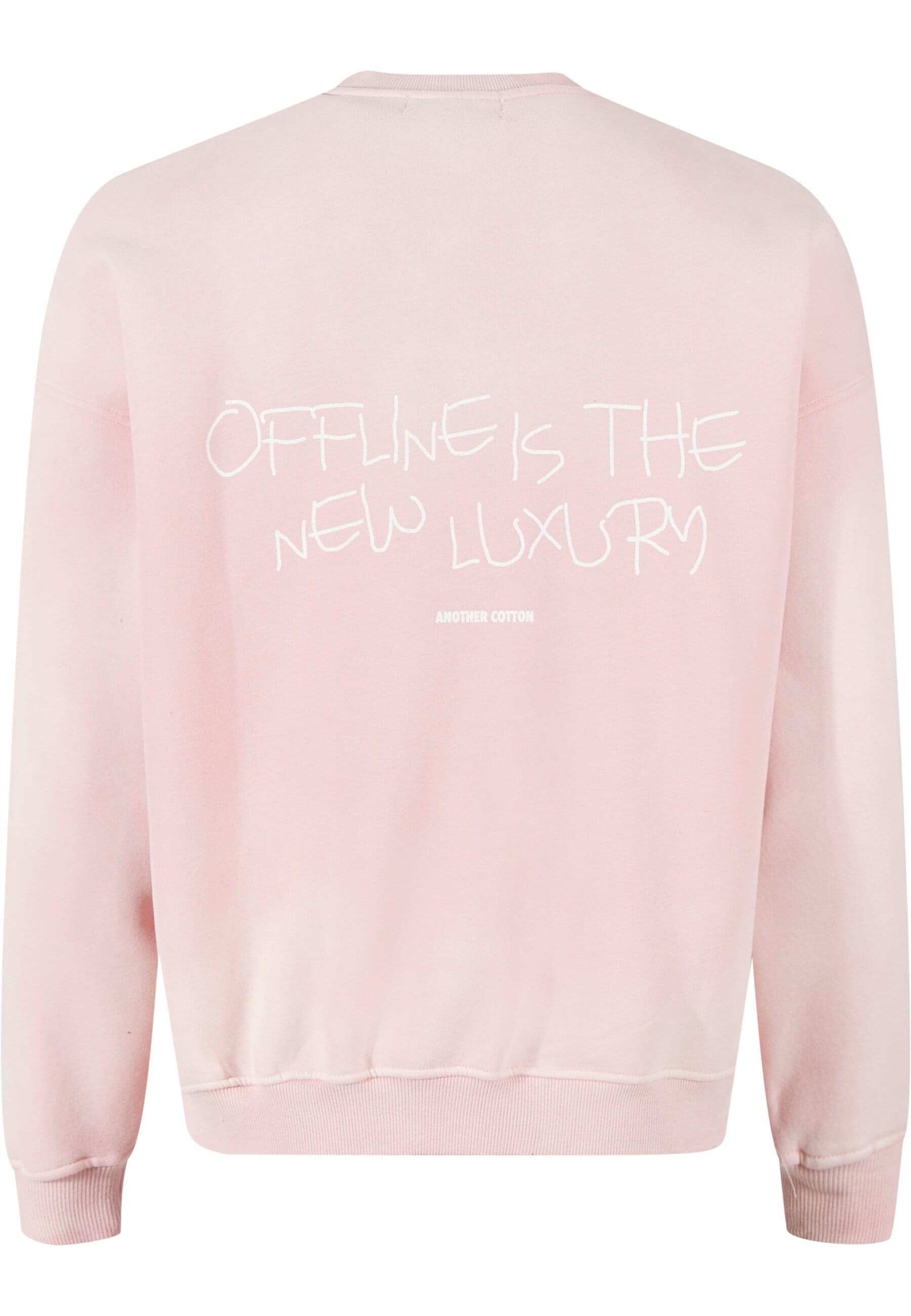 Another Cotton Lab Rundhalspullover »Another Cotton Lab Offline Scribble Oversized Sweatshirt«, (1 tlg.)