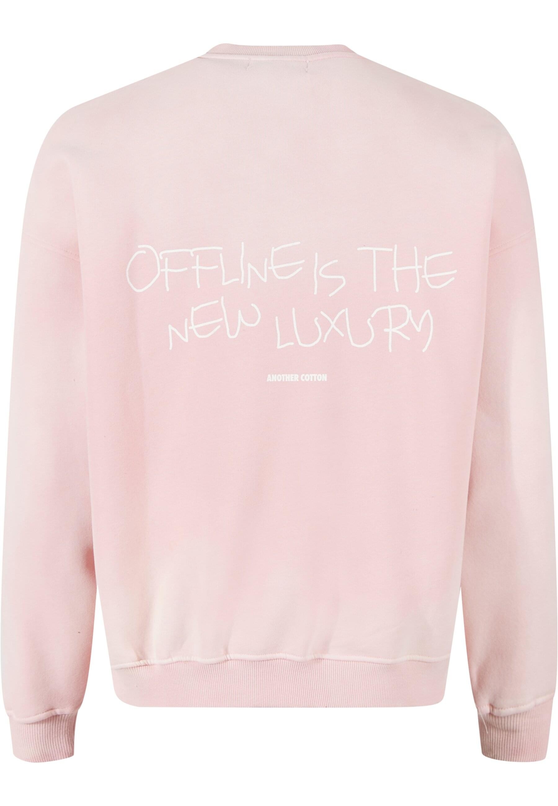 Another Cotton Lab Rundhalspullover "Another Cotton Lab Offline Scribble Ov günstig online kaufen
