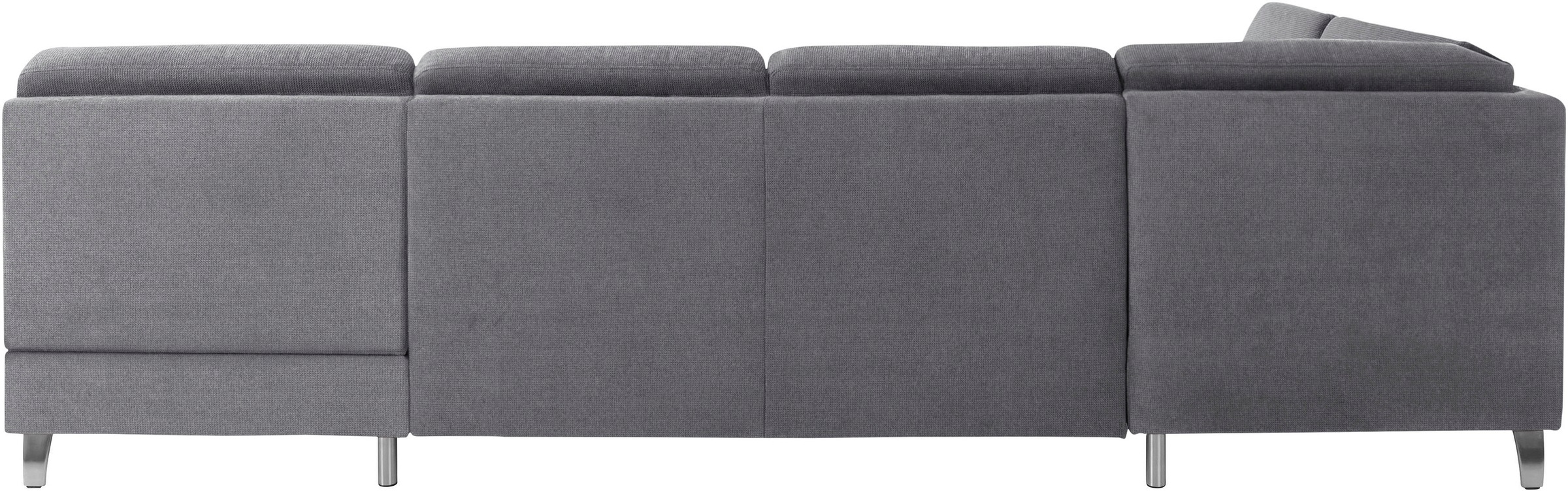 sit&more Wohnlandschaft »Clio U-Form«, wahlweise mit Bettfunktion und Bettkasten, inklusive Federkern