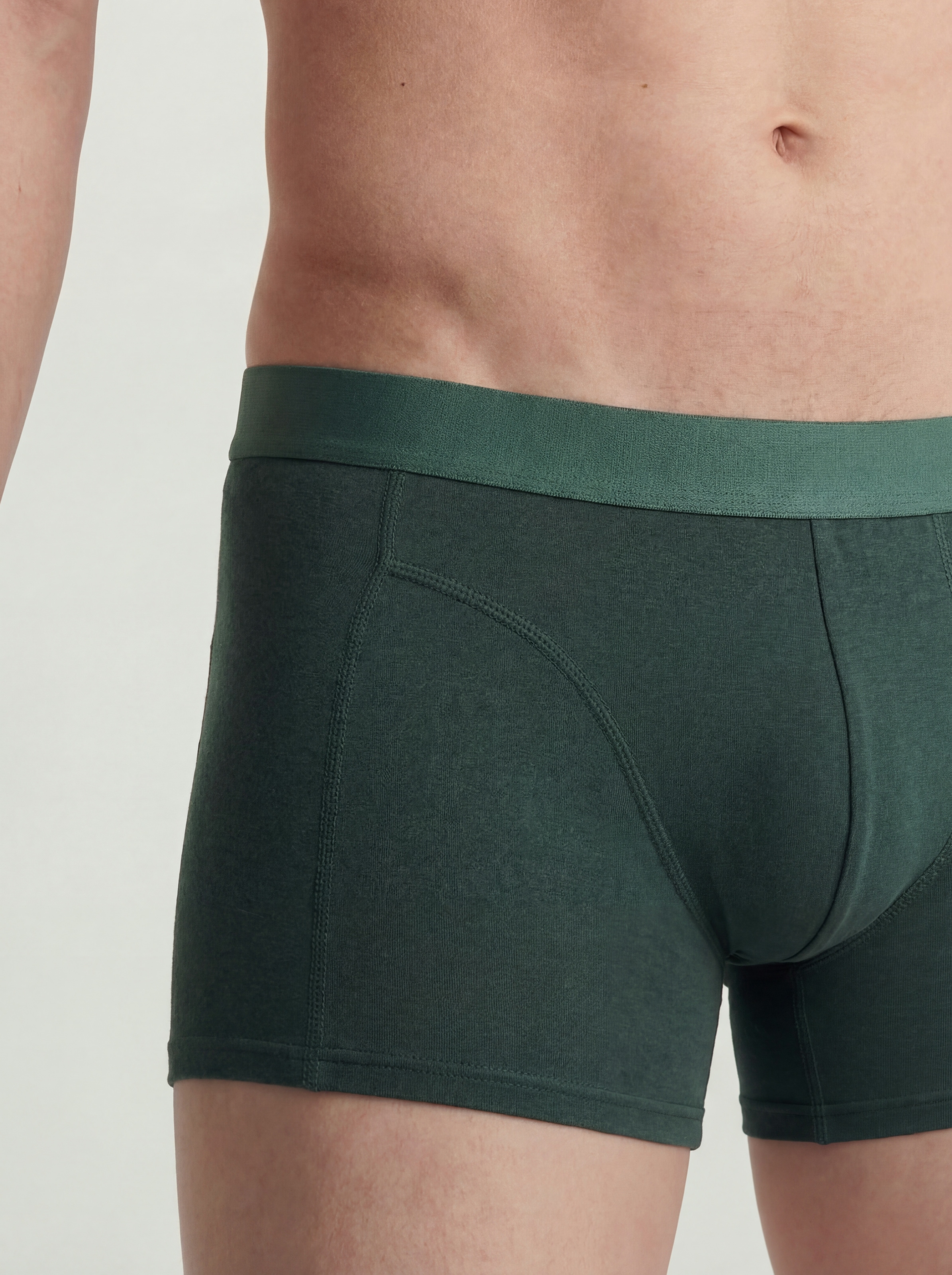 Jack & Jones Trunk »JACCOMO SOLID BAMBOO TRUNKS 3 PACK SN« Packung, 3 Stk. Viskosemischung, elastischer Bund