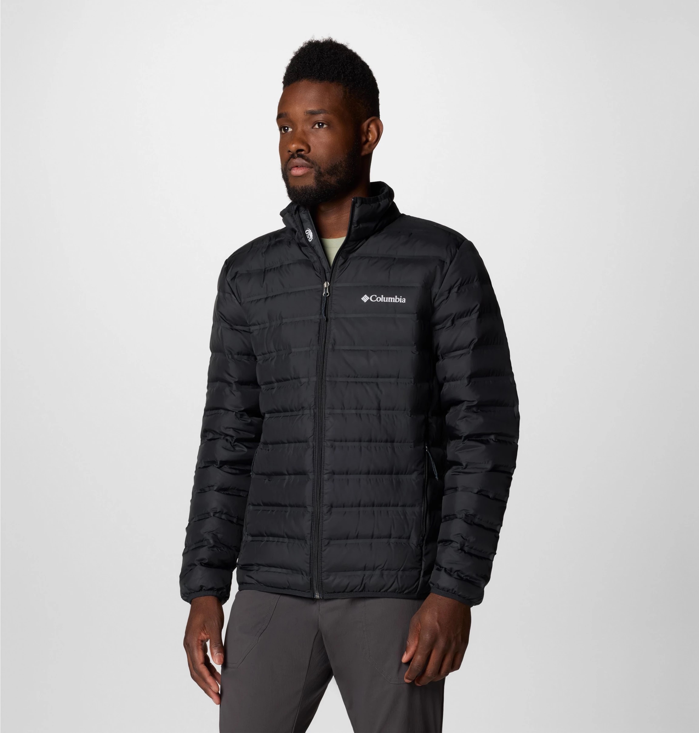 Columbia Daunenjacke "Lake 22 II Down Jacket" mit Stehkragen, wasserabweisend, windabweisend, hüftbedeckend