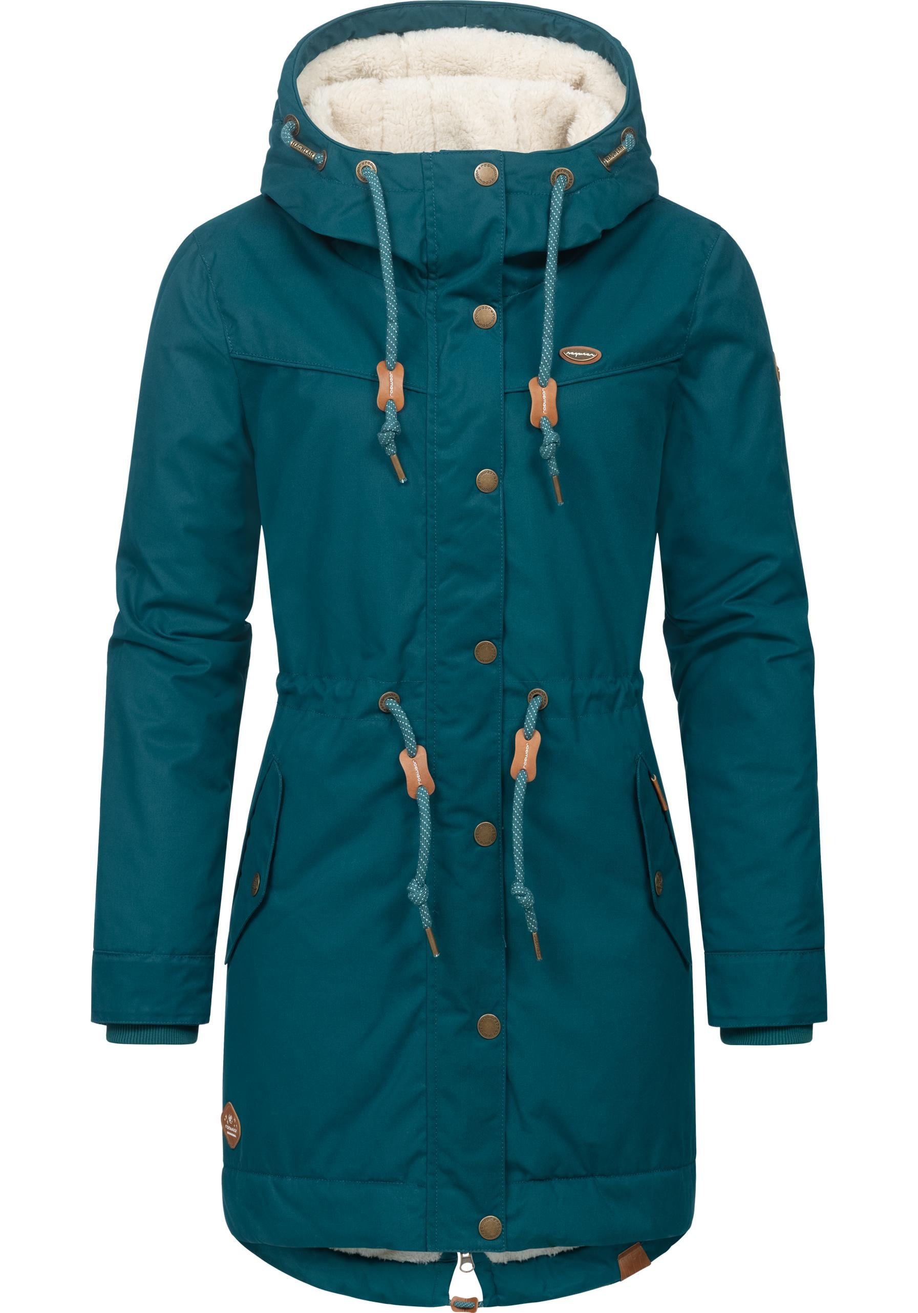Ragwear Winterjacke »YM-Canny«, mit Kapuze, stylischer Damen Kurzmantel Parka mit Kapuze