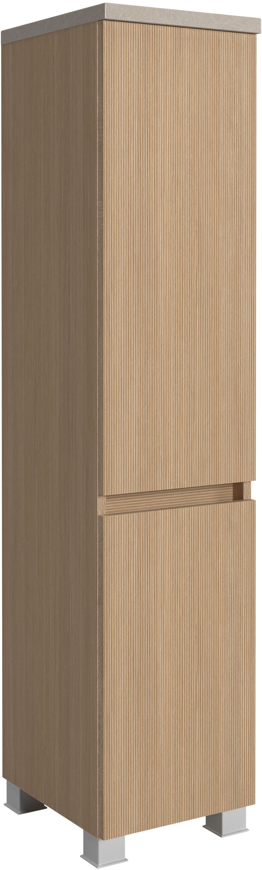 Thumbnail - welltime Badmöbel-Set "EIXO, Set aus Spiegelschrank, Waschtisch und Midischrank"