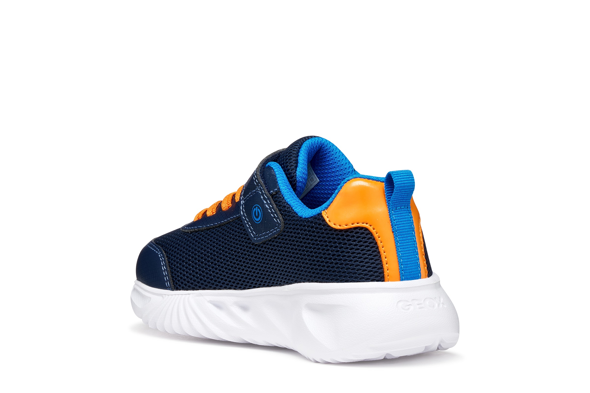 Geox Sneaker "J ASSISTER BOY" Klettschuh mit Blinkfunktion, Größenschablone günstig online kaufen