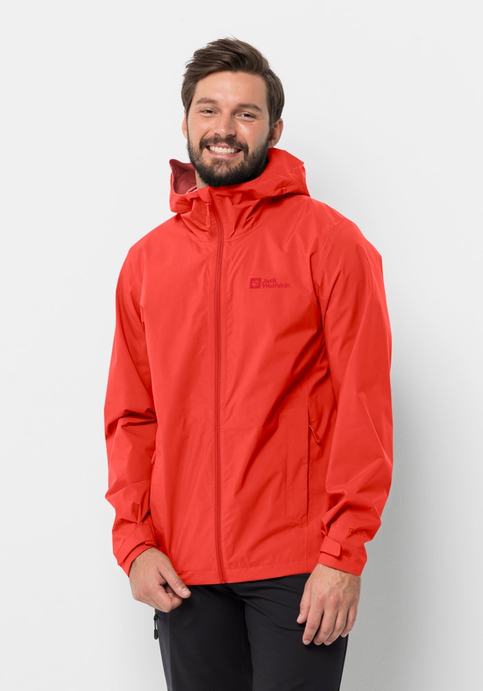 Jack Wolfskin Funktionsjacke "ELSBERG 2.5L JKT M", mit Kapuze