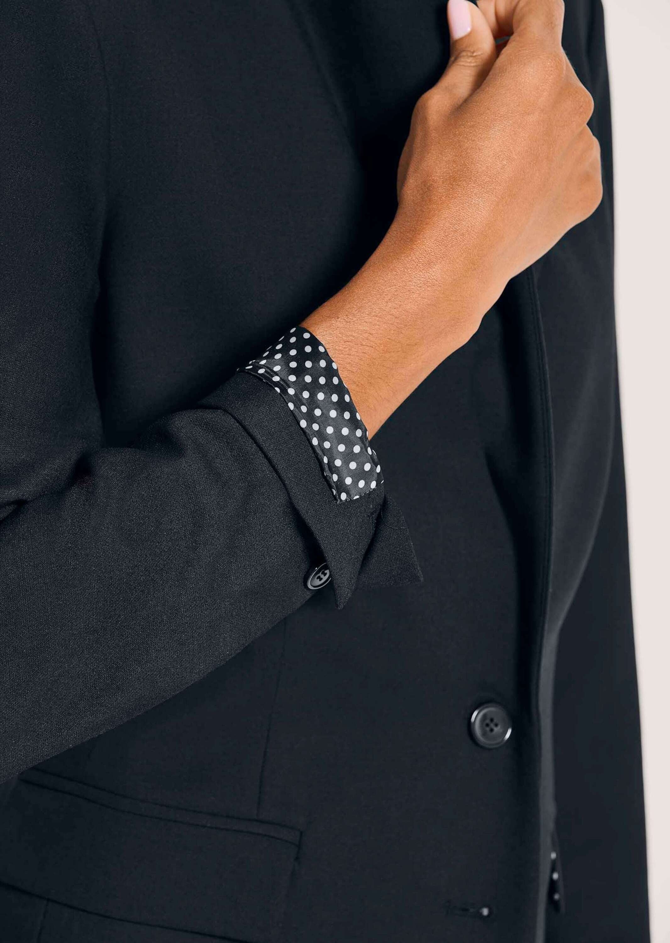 MADELEINE Jackenblazer »Blazer Eleganter Einreiher mit Reverskragen« Ärmel mit Schlitz