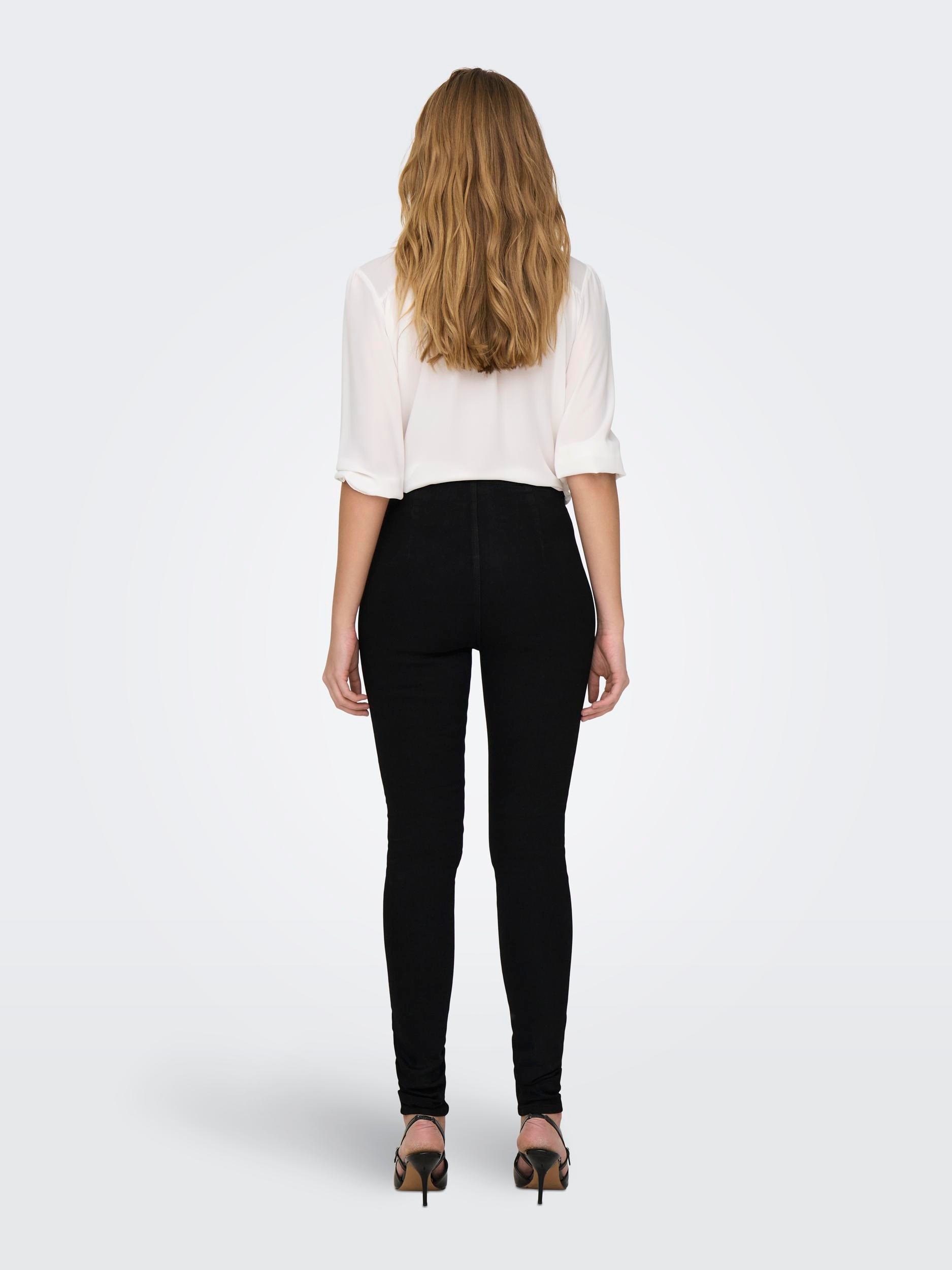 ONLY Skinny-fit-Jeans "ONLDAISY HW BUTTON SKINNY DNM" günstig online kaufen