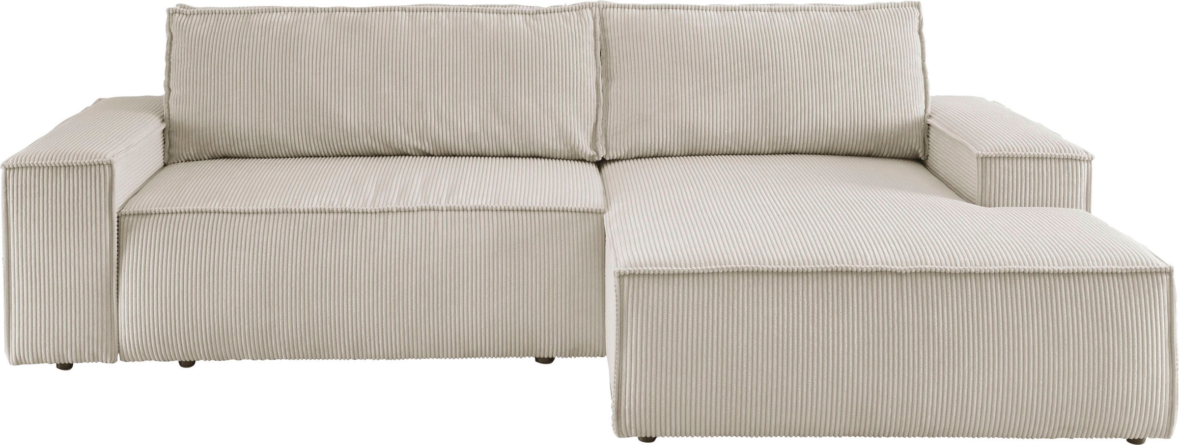 Home affaire Ecksofa SHERWOOD Schlafsofa 267 cm, L-Form, Schlaffunktion mit günstig online kaufen