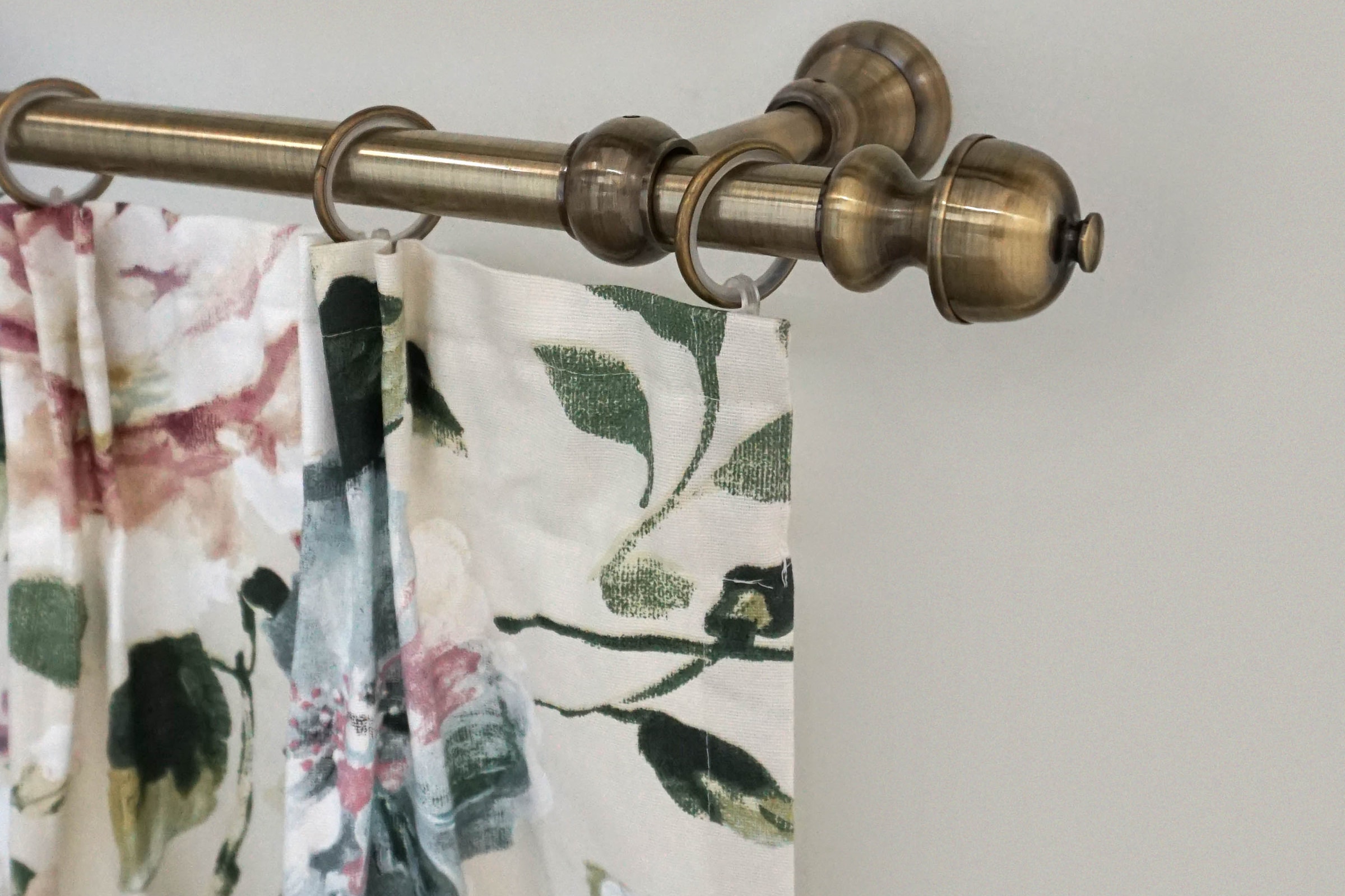 GARESA Gardinenstange "ANDREA" Ø 20 mm 1 läufig-läufig Wunschmaßlänge Vorha günstig online kaufen