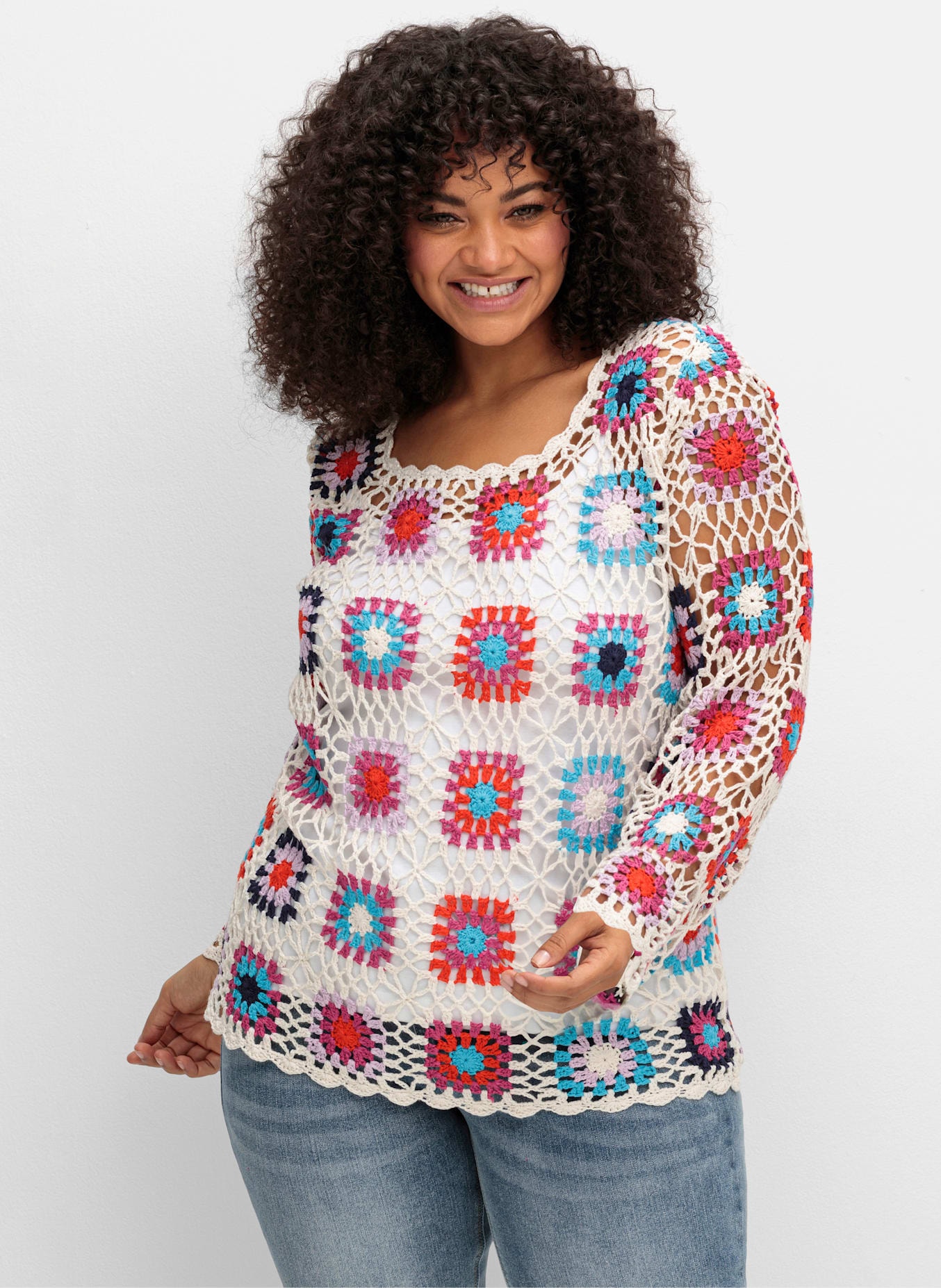 sheego by Joe Browns Strickpullover "Strickpullover" günstig online kaufen