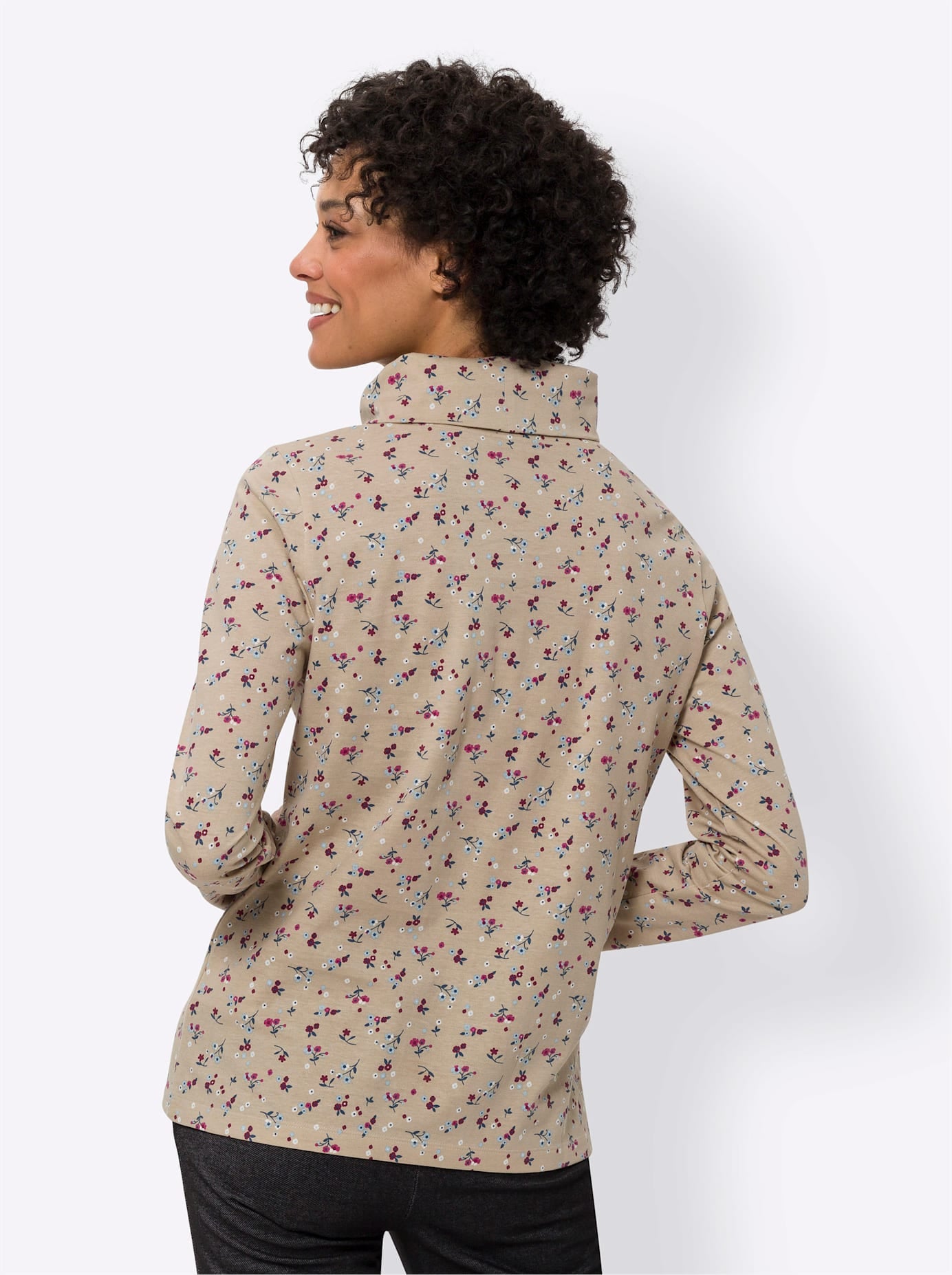 Classic Basics Rollkragenshirt »Rollkragen-Shirt«, (1 tlg.)