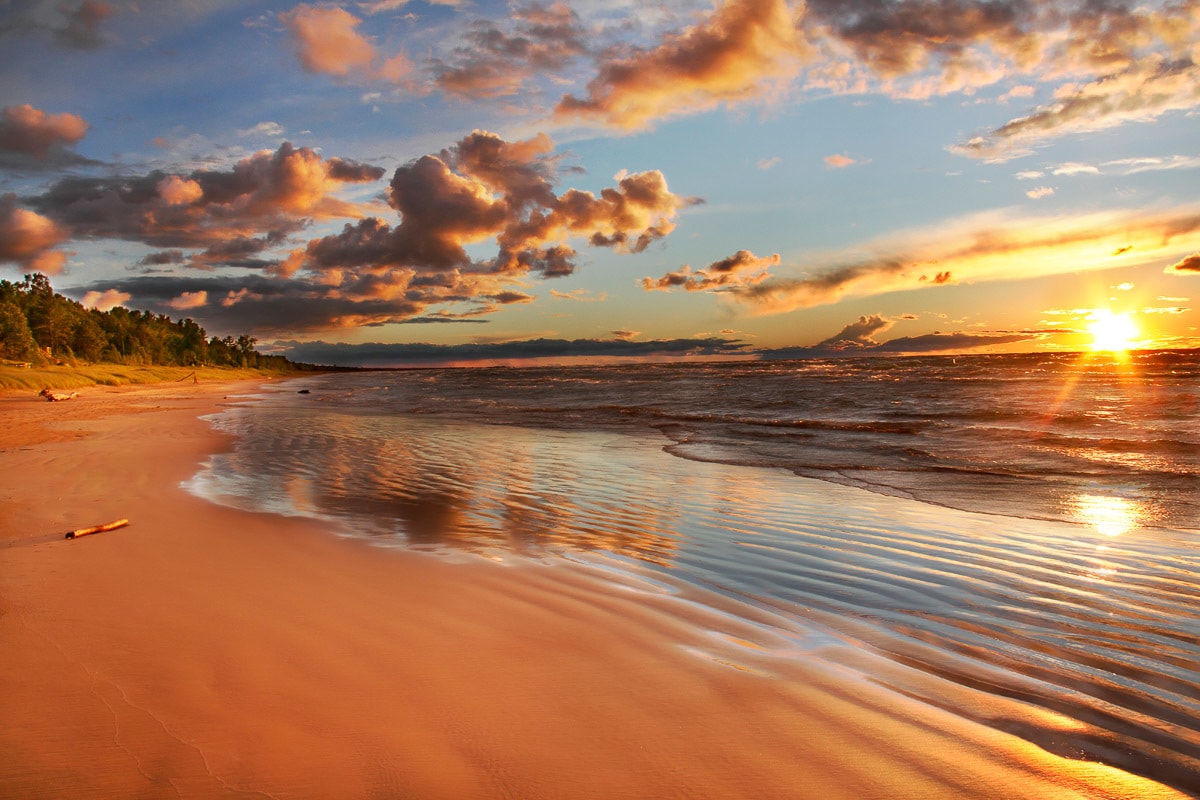 Papermoon Fototapete "Lake Huron Dunes"