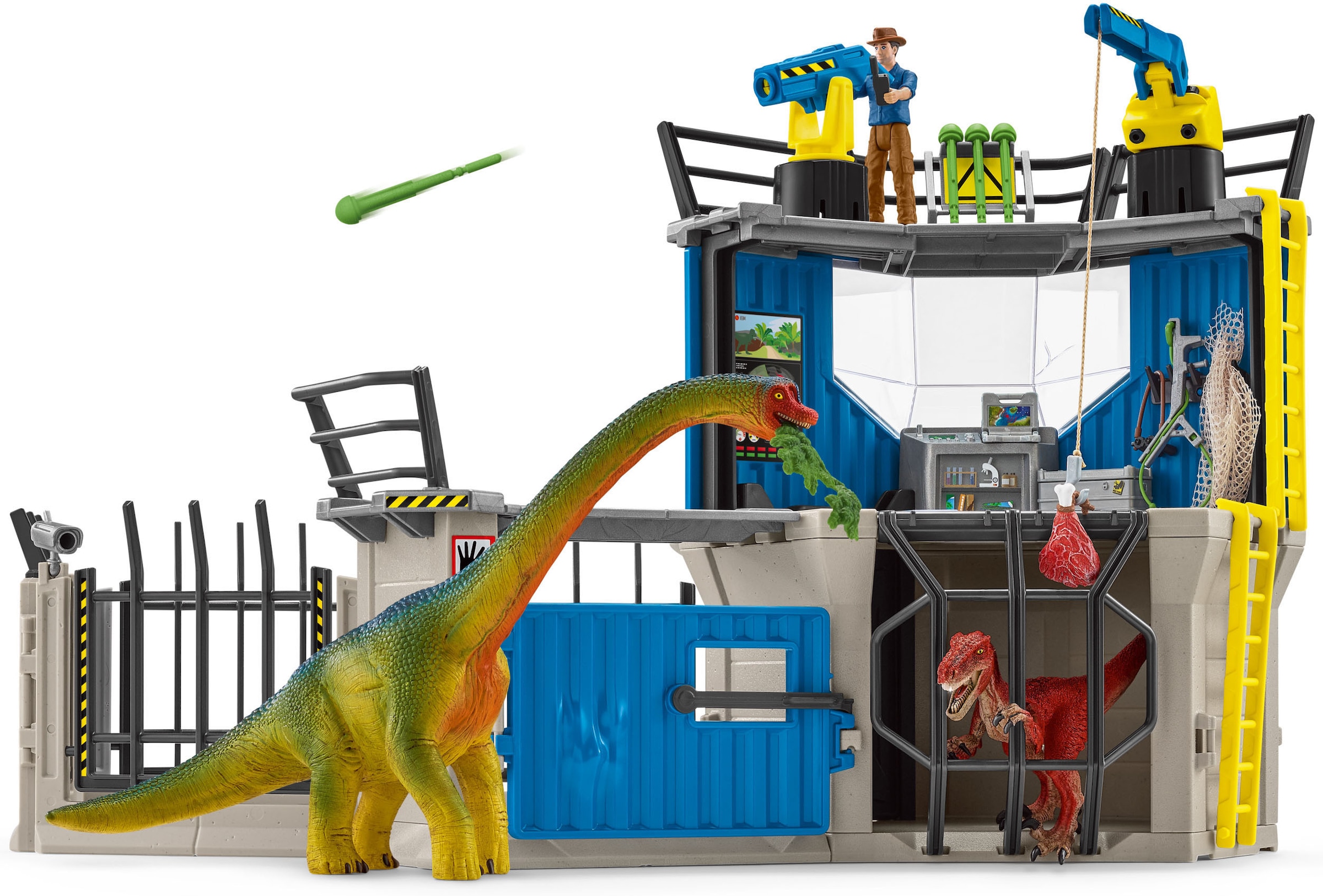 Schleich® Spielwelt »DINOSAURS, Große Dino-Forschungsstation (41462)«, (Set), ; Made in Germany