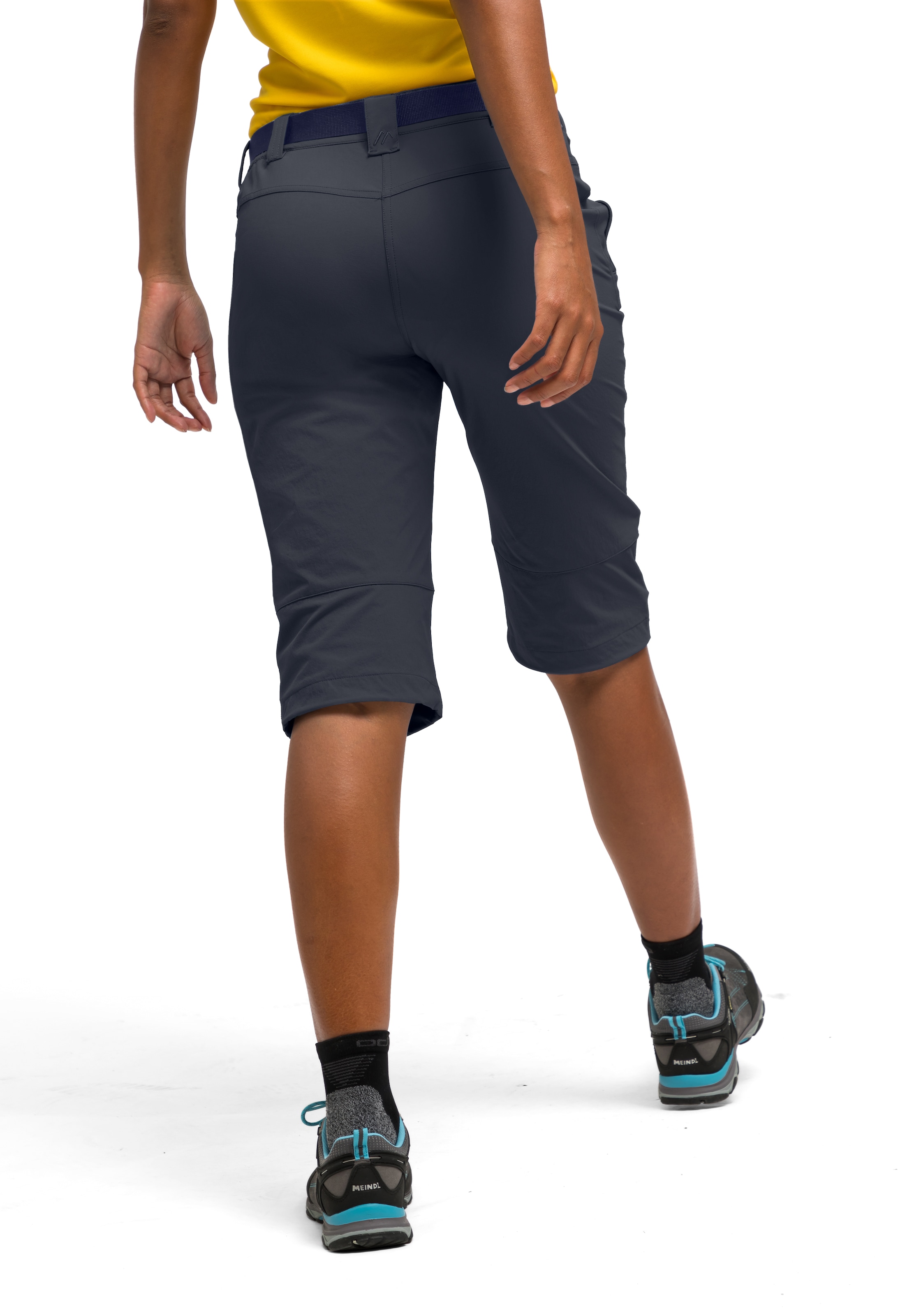 Maier Sports Caprihose »Kluane«, Damen Shorts, kurze Wanderhose, Outdoorhose mit 2 Taschen, Regular Fit