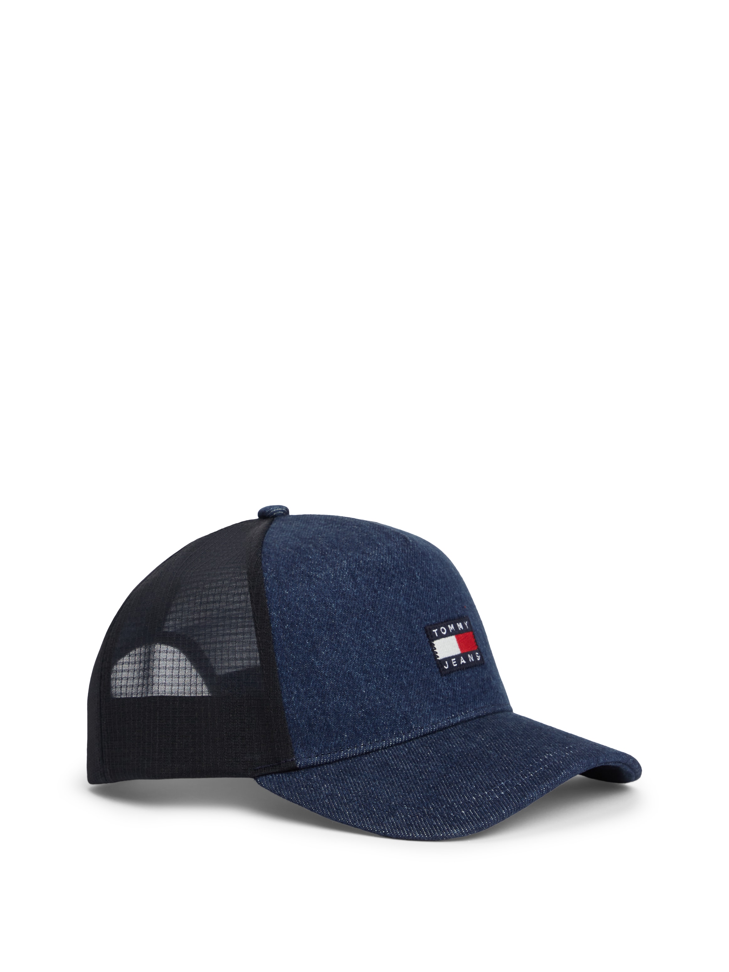 Tommy Jeans Trucker Cap "TJM HERTIAGE DENIM" Regular fit mit festem Schirm günstig online kaufen