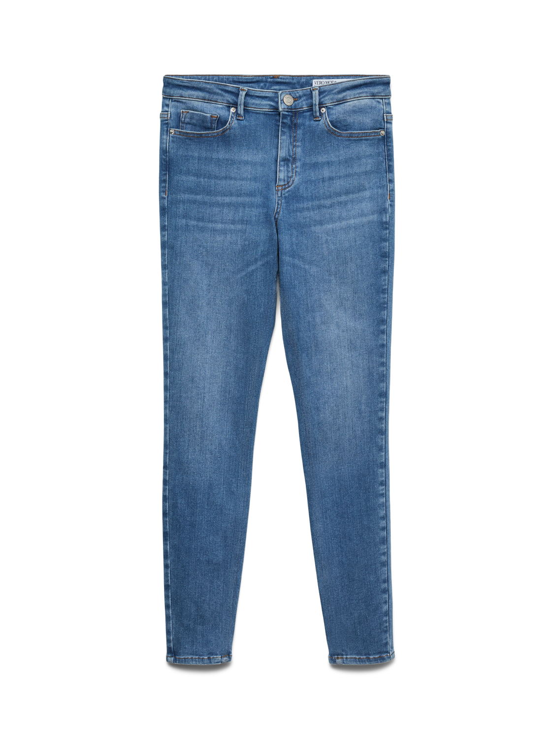 Vero Moda Skinny-fit-Jeans »VMPOLLY MR SKINNY JEANS RA3049 NOOS« Baumwollmischung, skinny fit