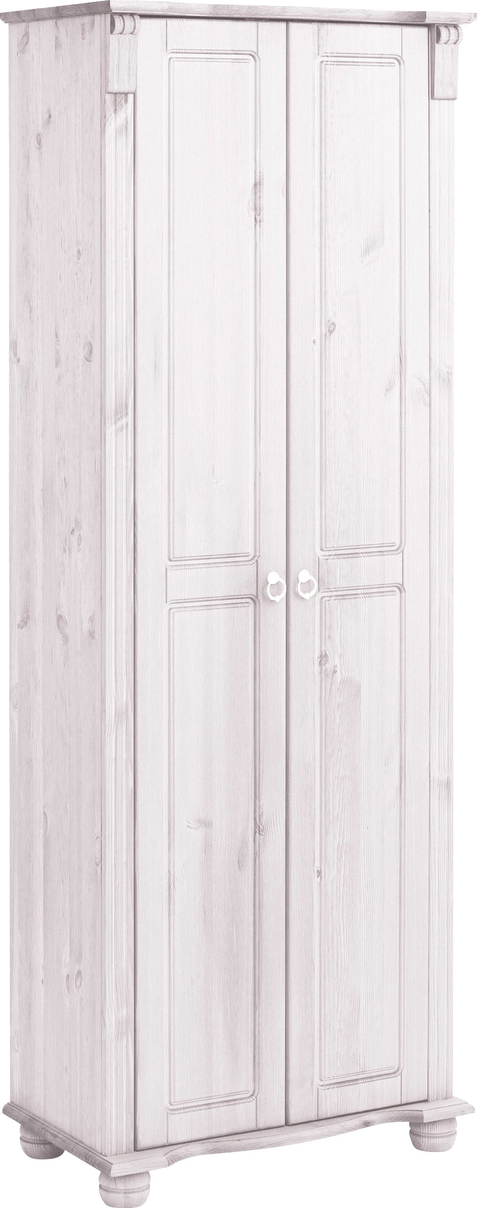 Home affaire Garderobenschrank, Florenz», 67 cm breit, aus massiver Kiefer  | BAUR | Garderobenschränke