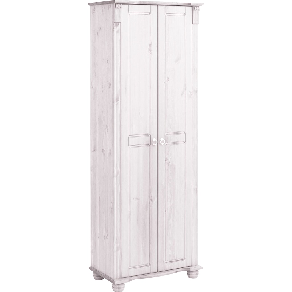 Home affaire Garderobenschrank, Florenz», 67 cm breit, aus massiver Kiefer